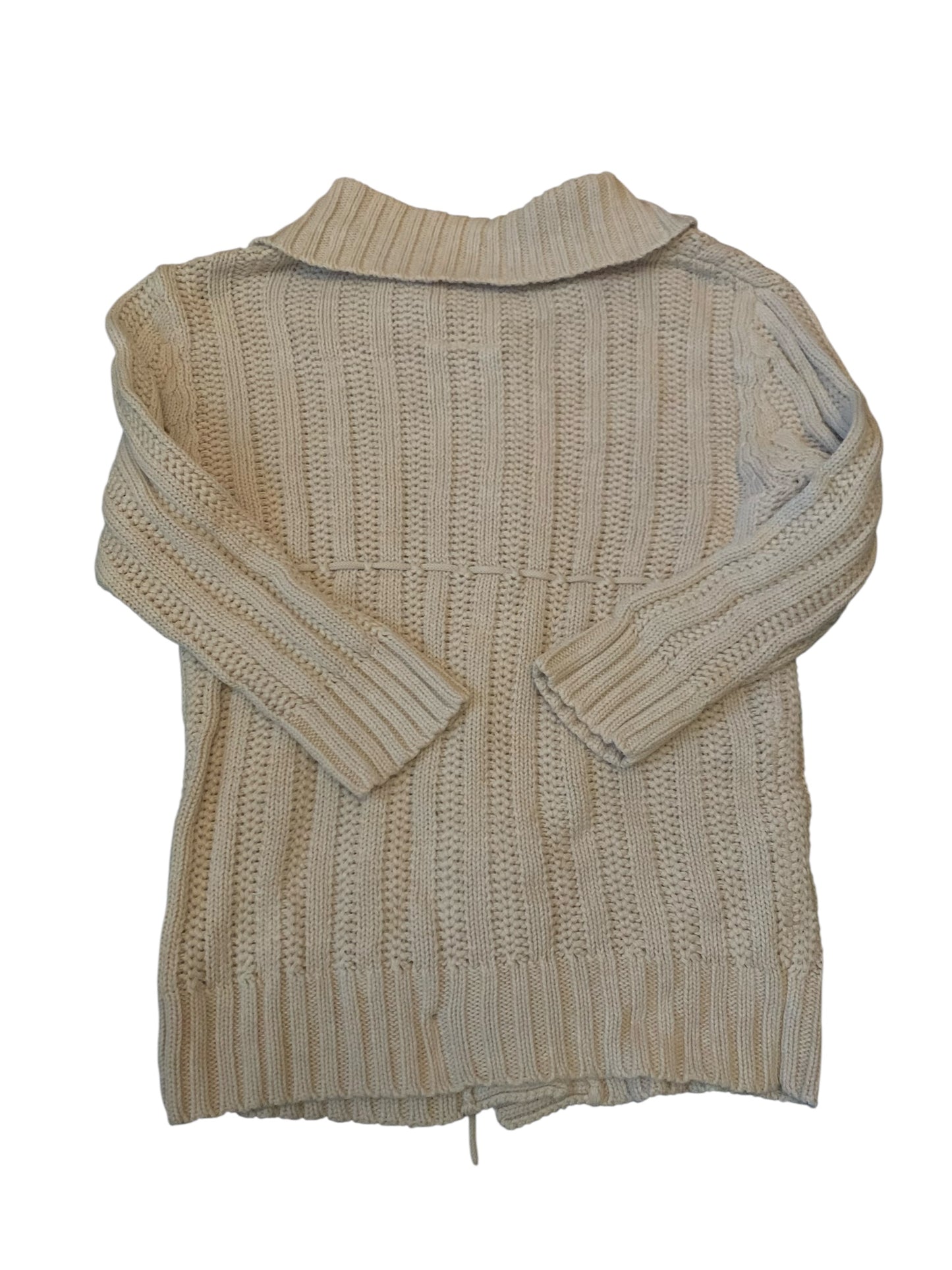 Aero Creme Button Down Sweater