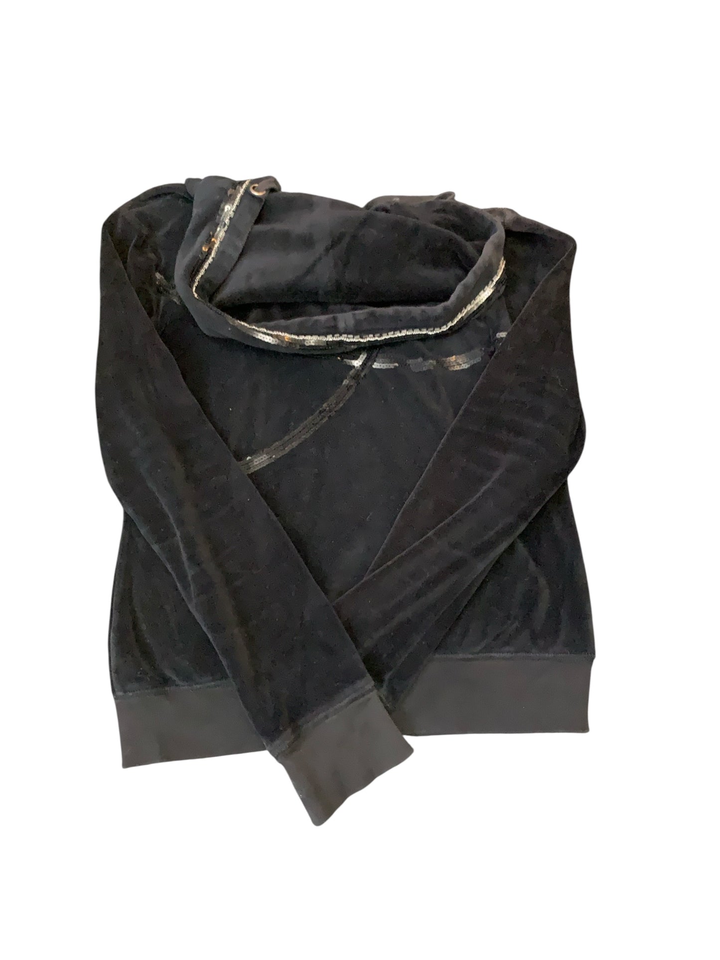 Miss Me Silver Detail Zip Up