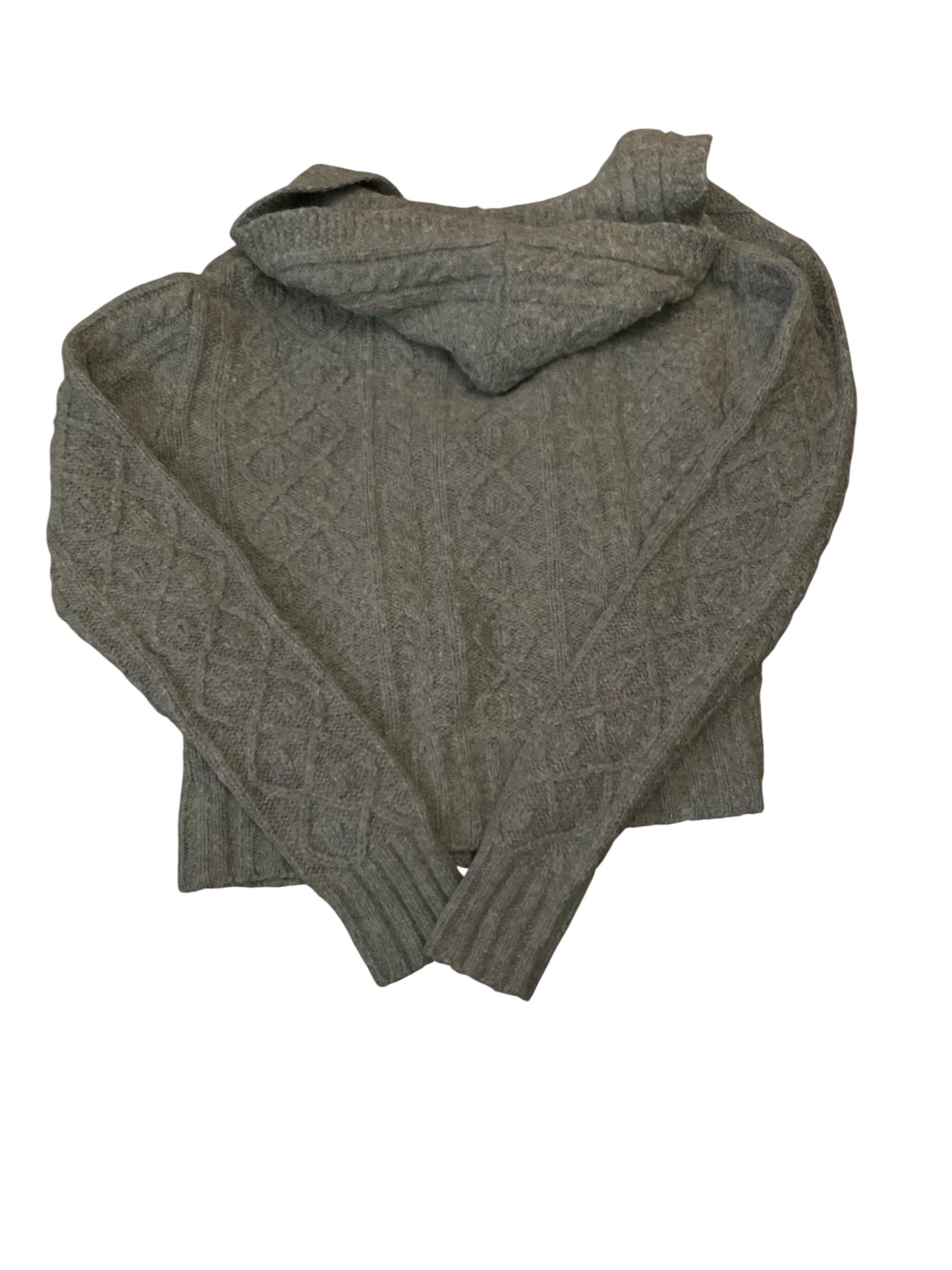 BDG Button Up Sweater with Hood