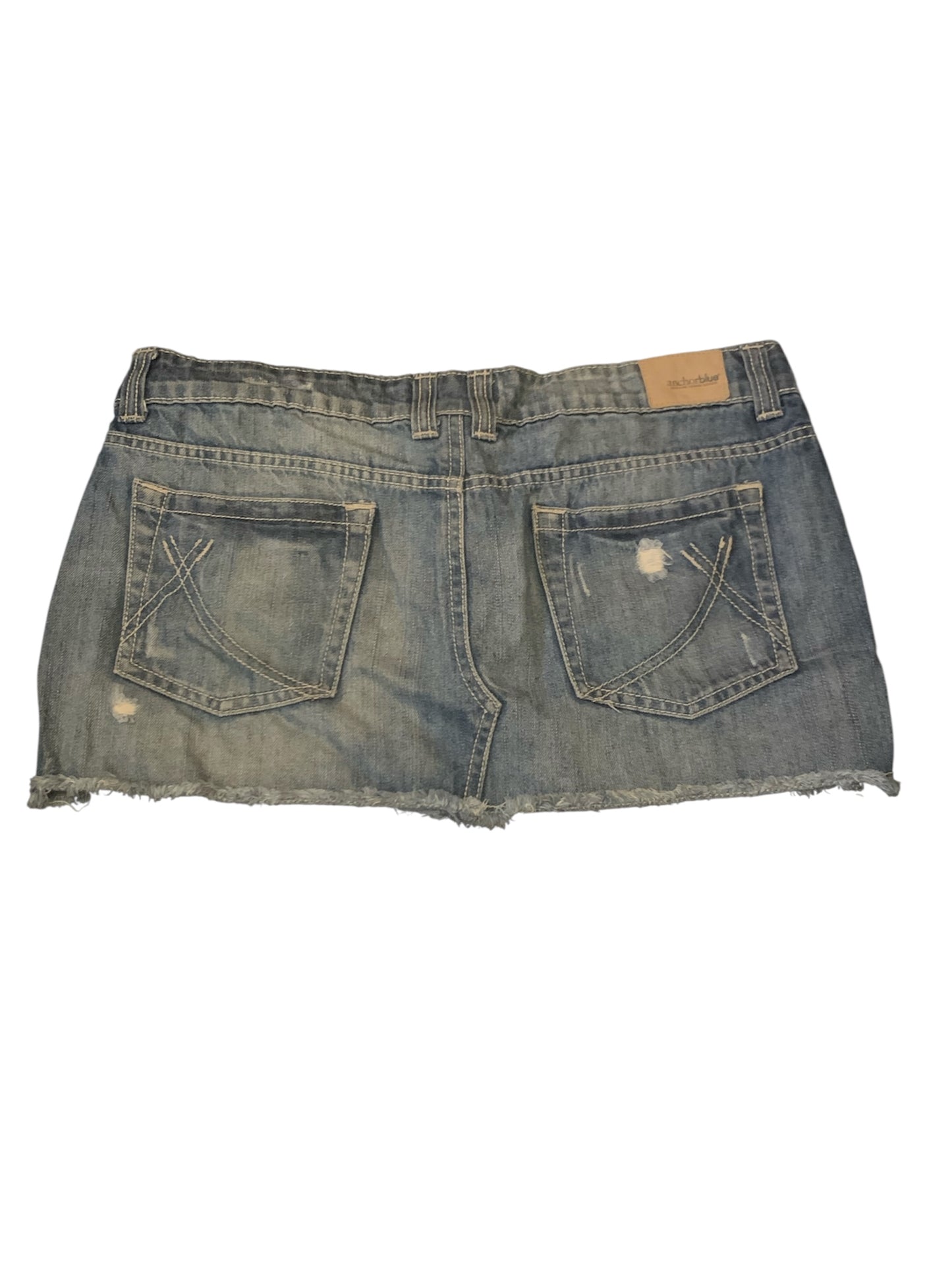 Anchor Blue Mini Skirt