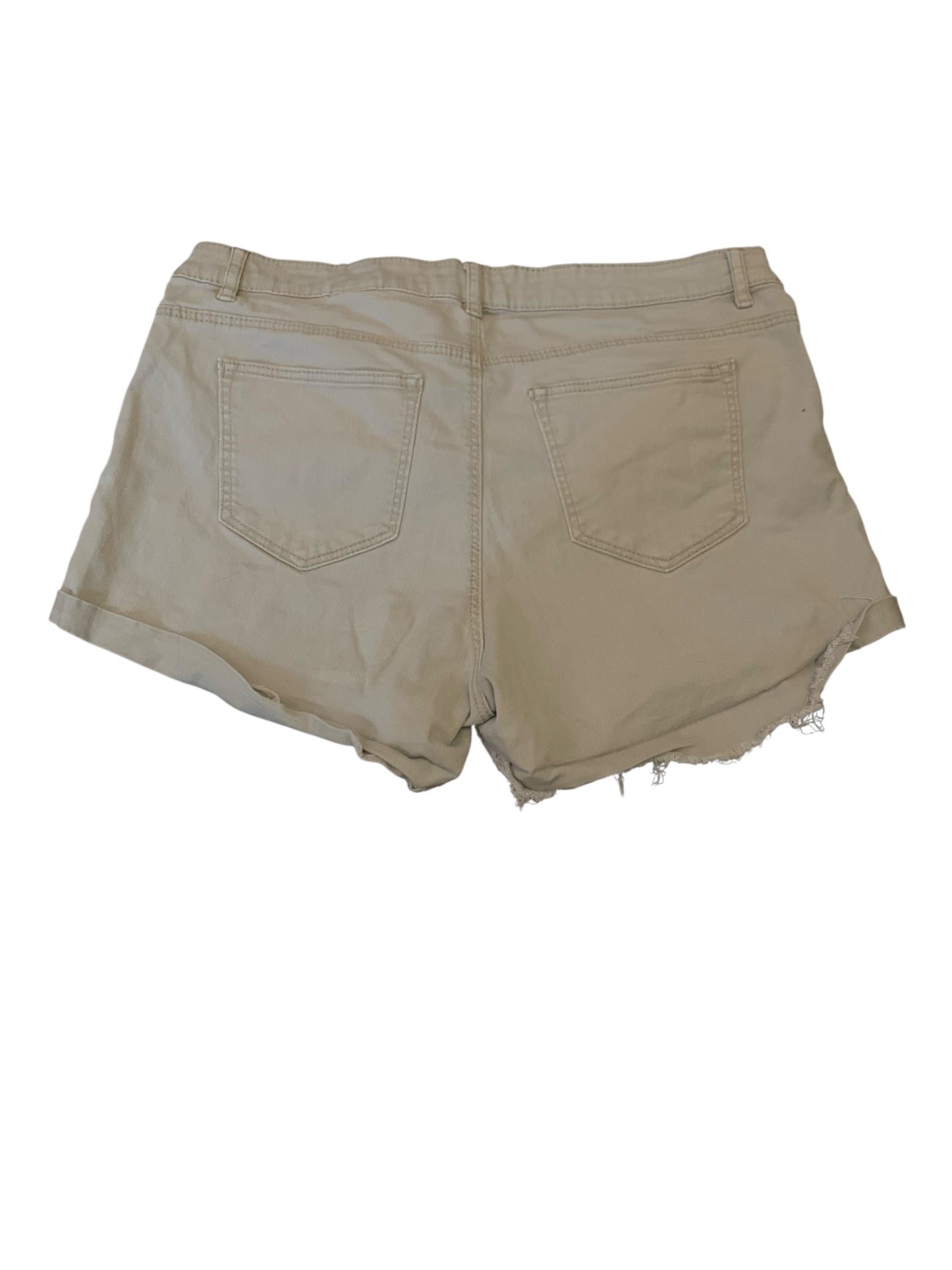 H & M Hand Painted Flower Butterfly Shorts