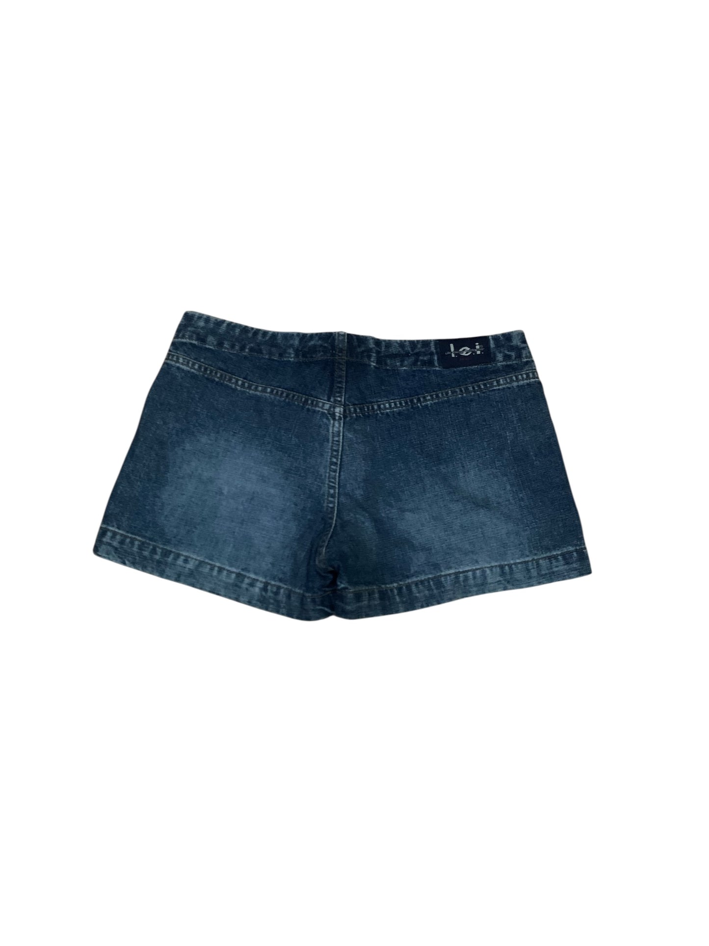 Lei Blue Micro Shorts