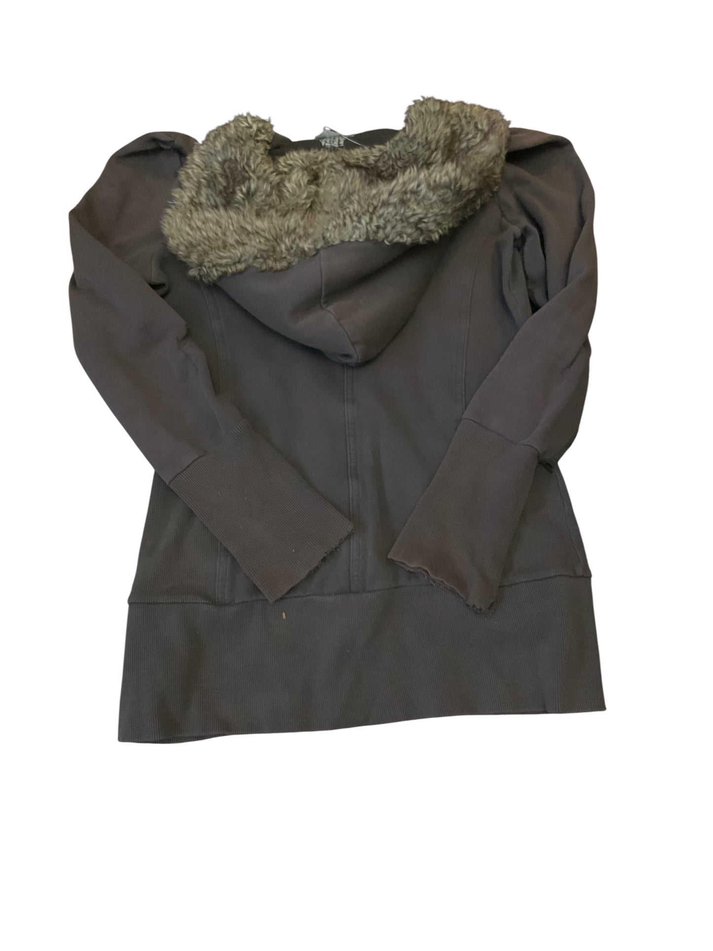 Forever Brown Button Up Fur Lined