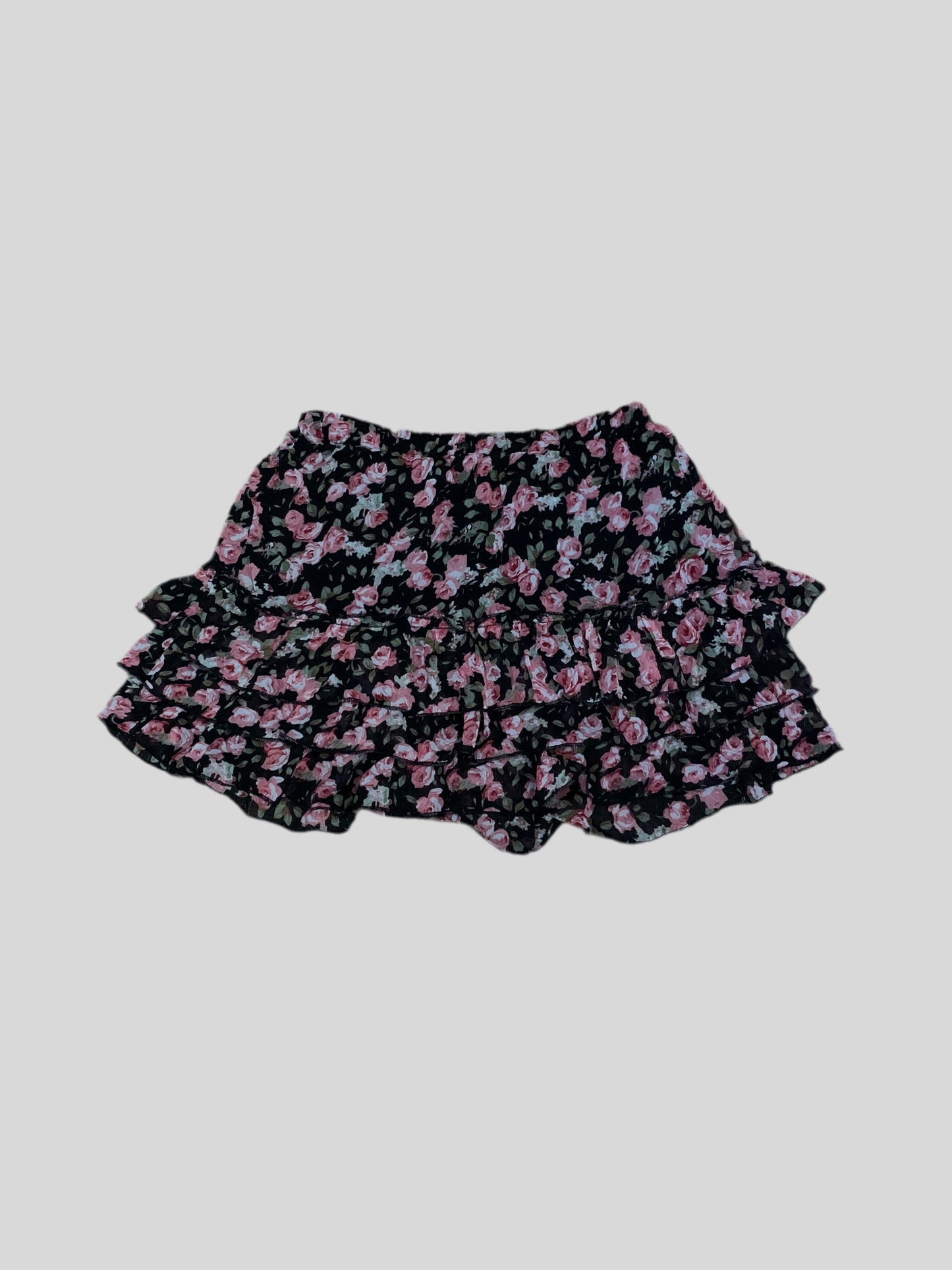 Flower Mini Skirt