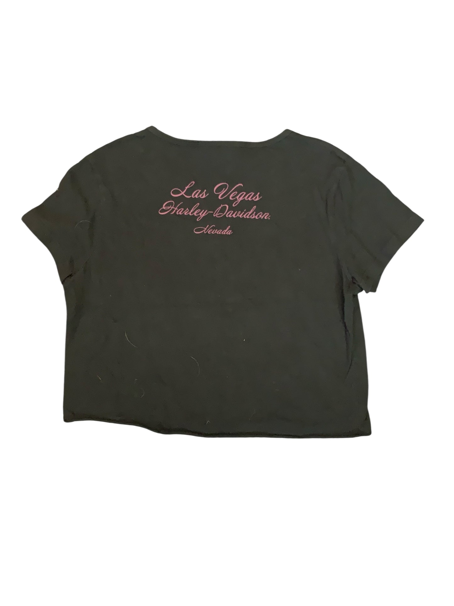 Harley Cropped Bling Tee