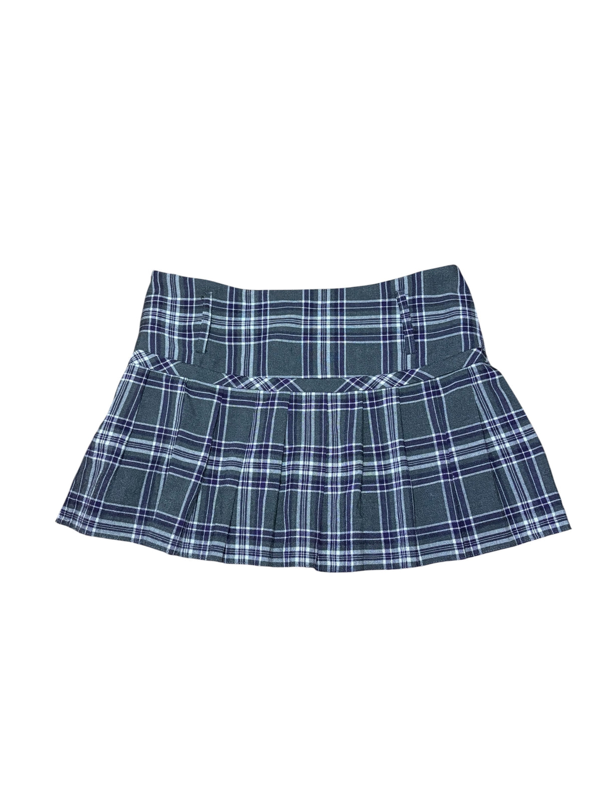 Tracy Evans Plaid Mini Skirt