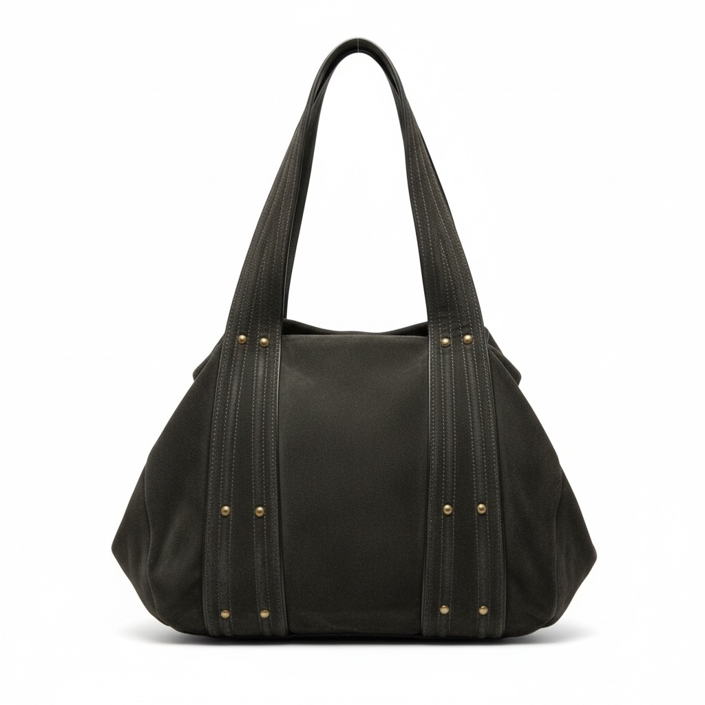 Kale Brown Suede Bag