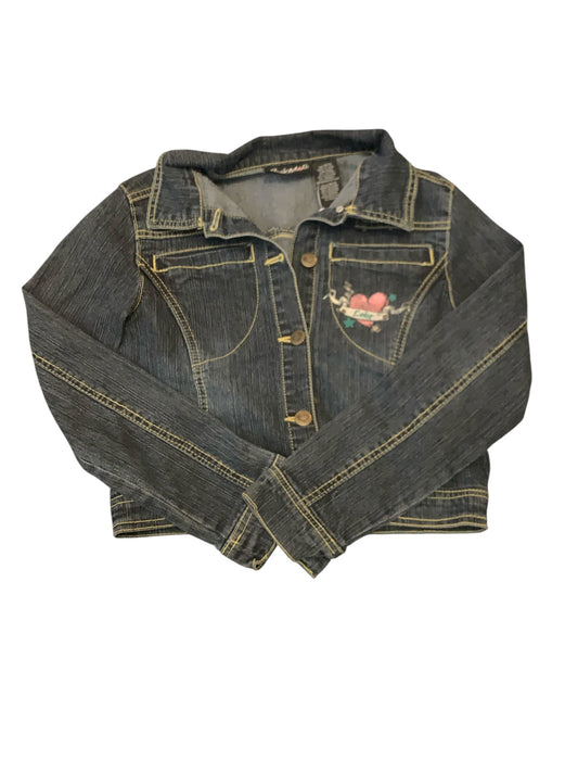 Babydoll Cropped Jean Jacket