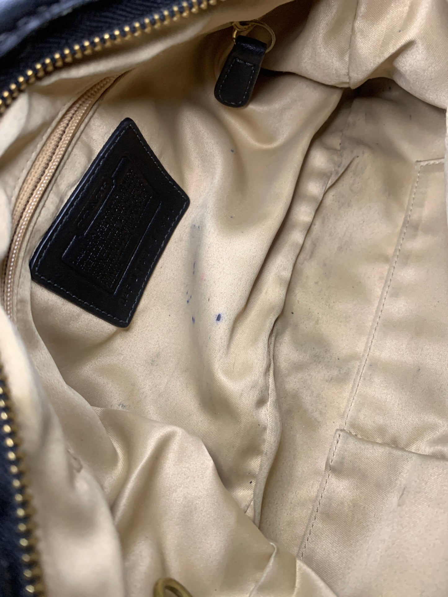 Coach Tan Bag