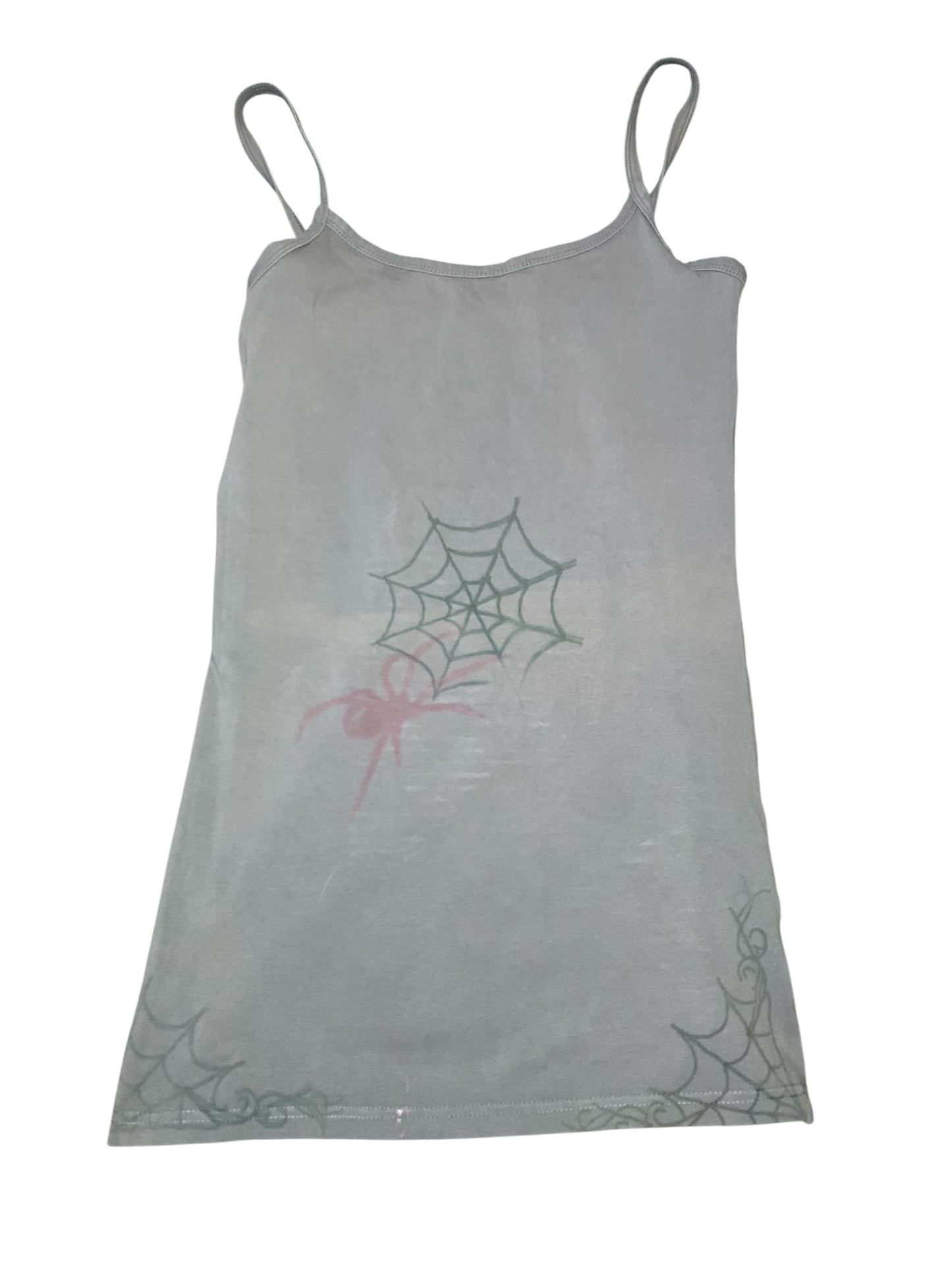 BKE Grey Hand Drawn Spider Tank