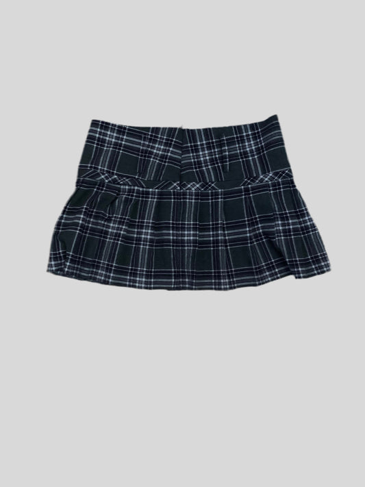 Tracy Evans Plaid Mini Skirt