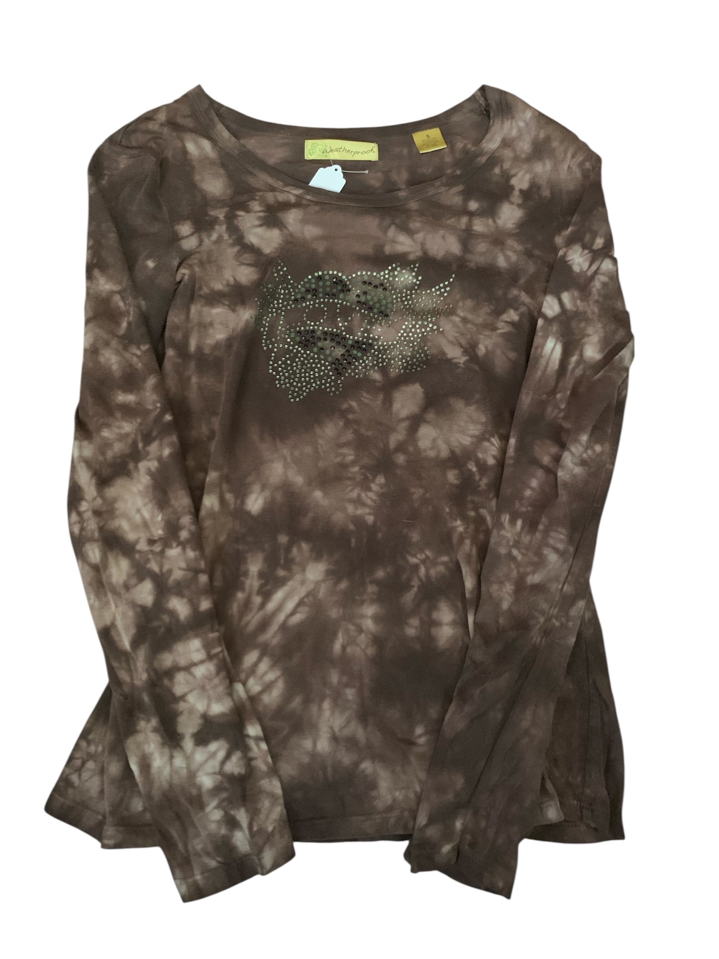 Weatherproof Tie Dye Long Sleeve