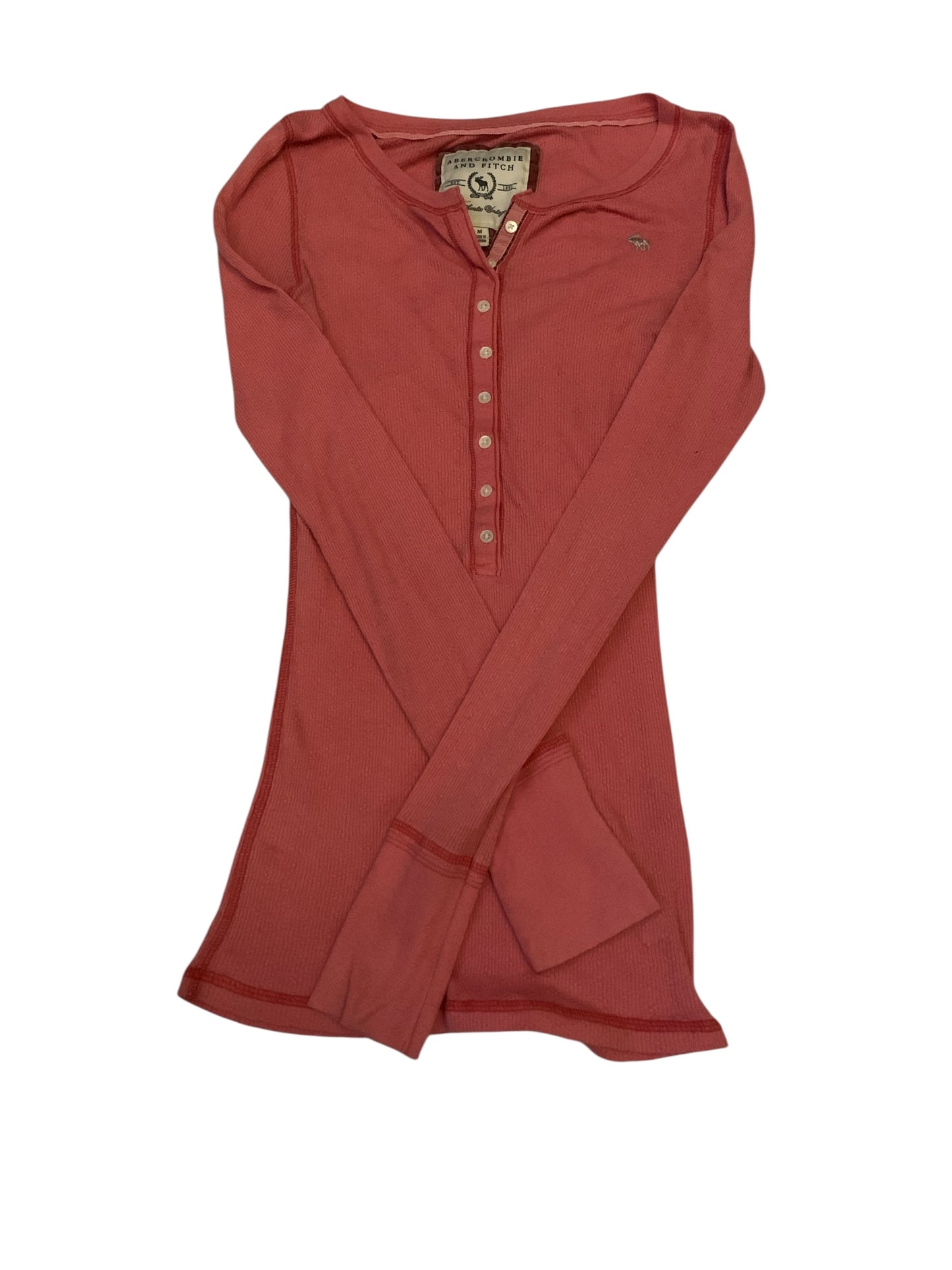 Abercrombie Y2K Henley Long Sleeve