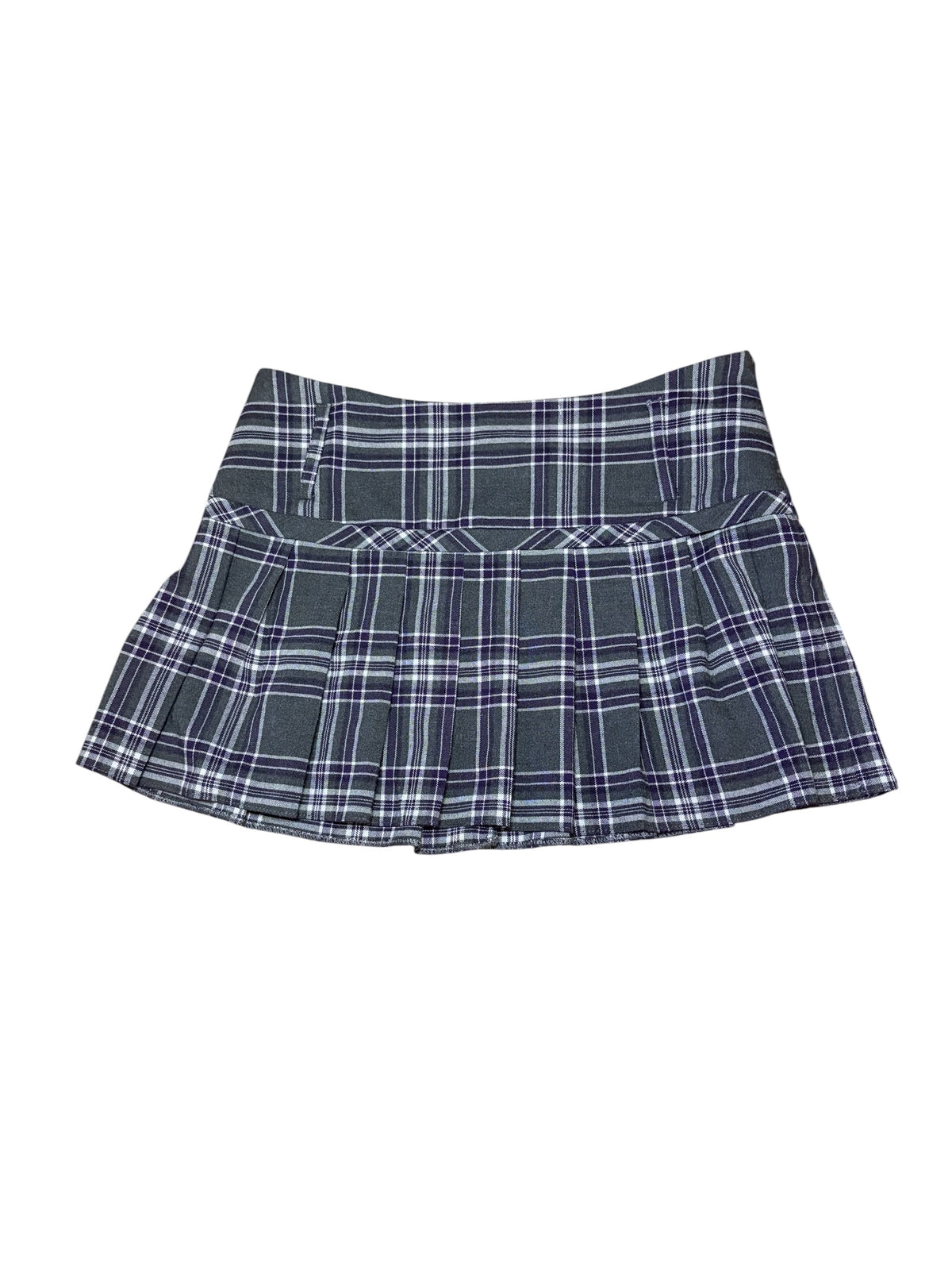 Tracy Evans Plaid Mini Skirt