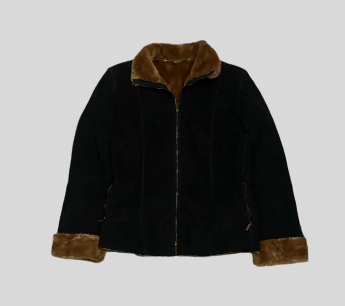 Vintage Fur Sleeve Jacket