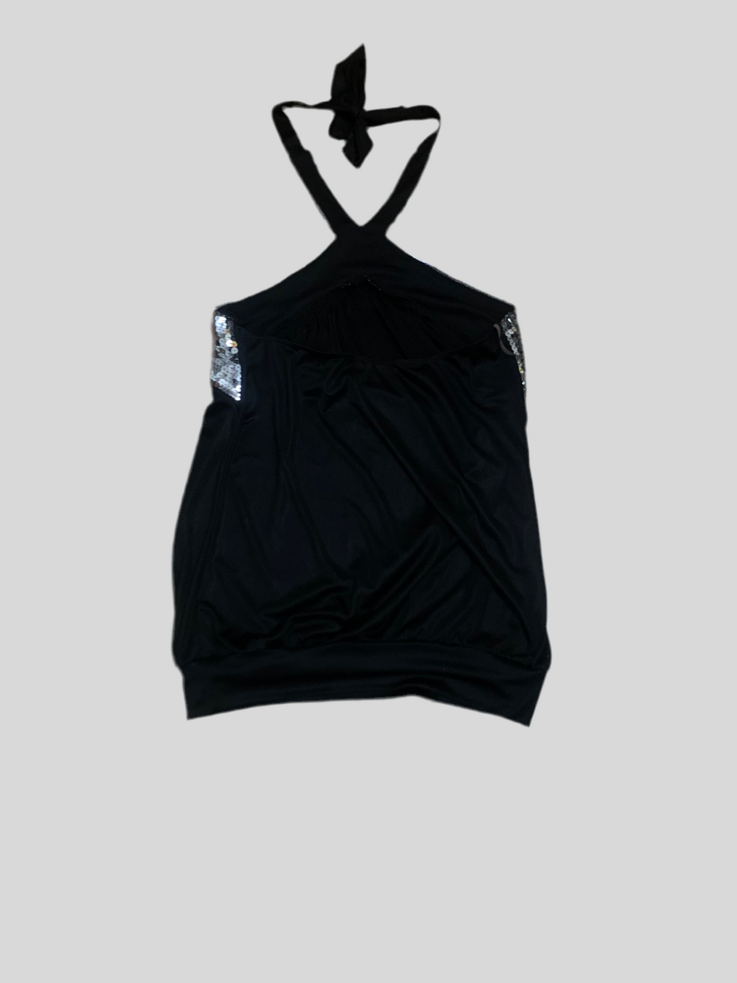 Forever Halter Sequin Top