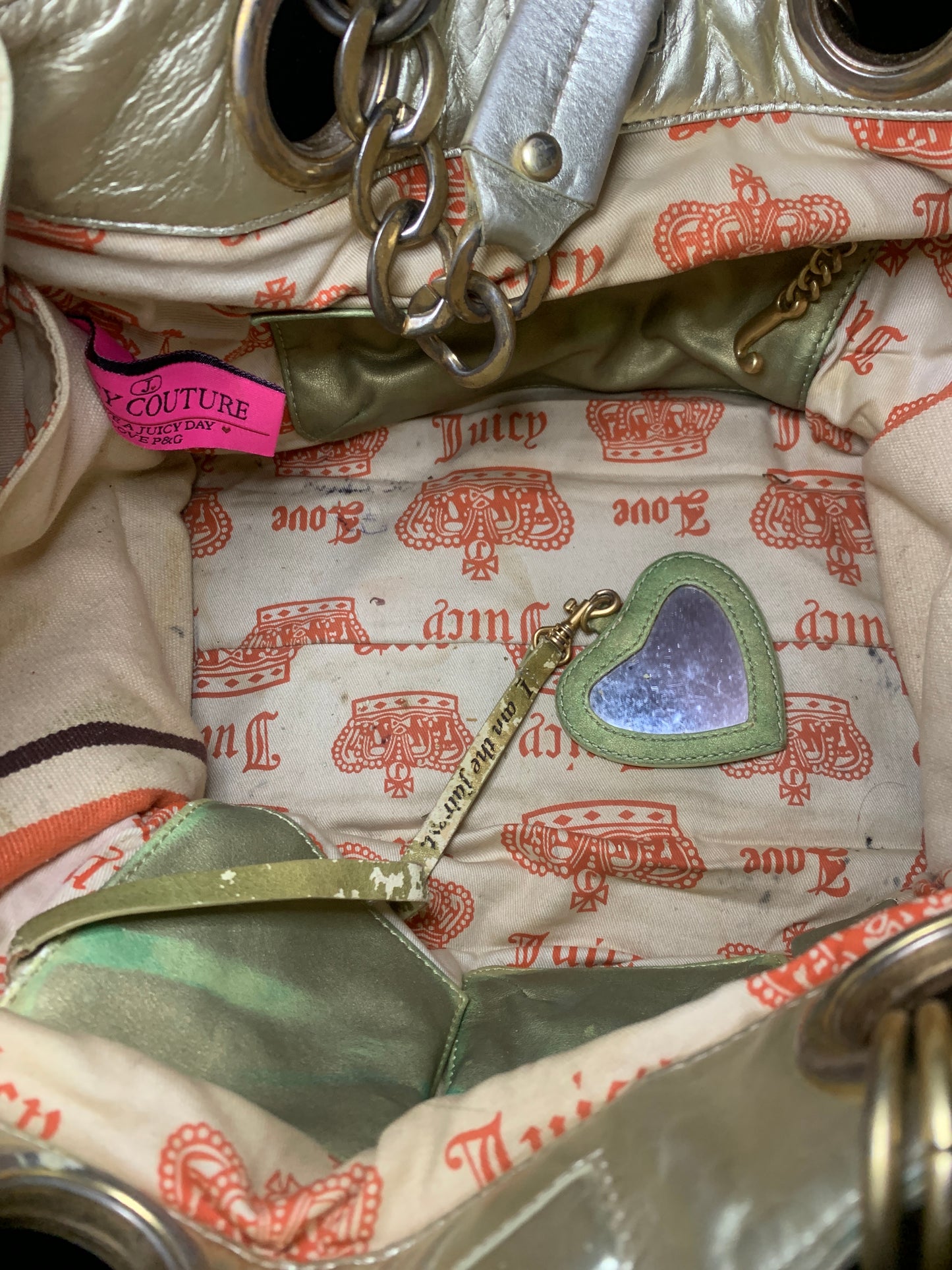 Striped Vintage Juicy Couture Bag