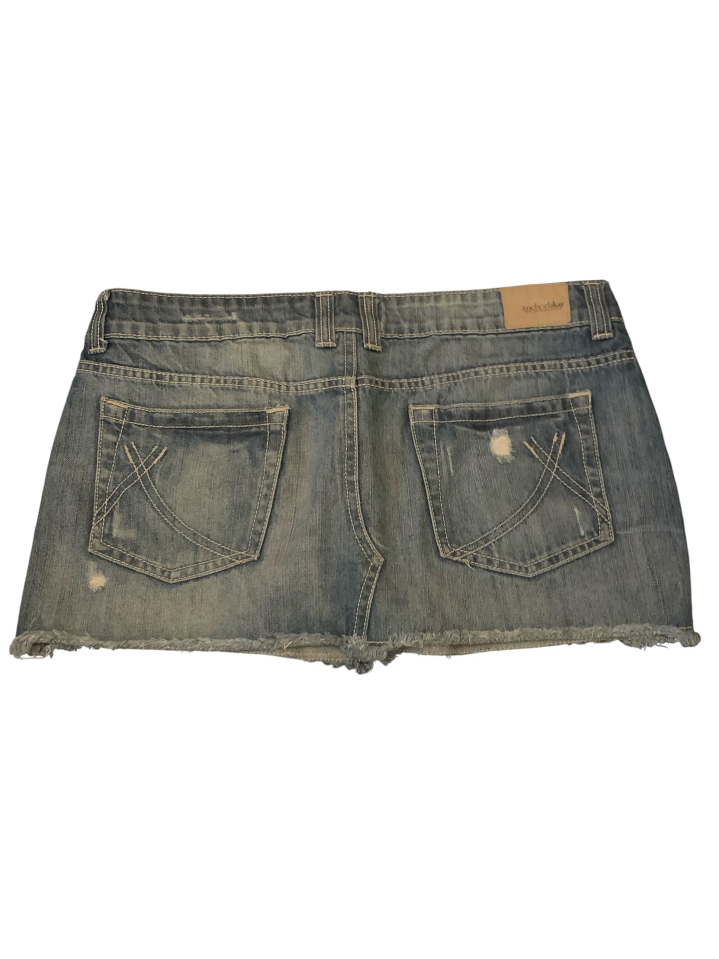 Anchor Blue Mini Skirt