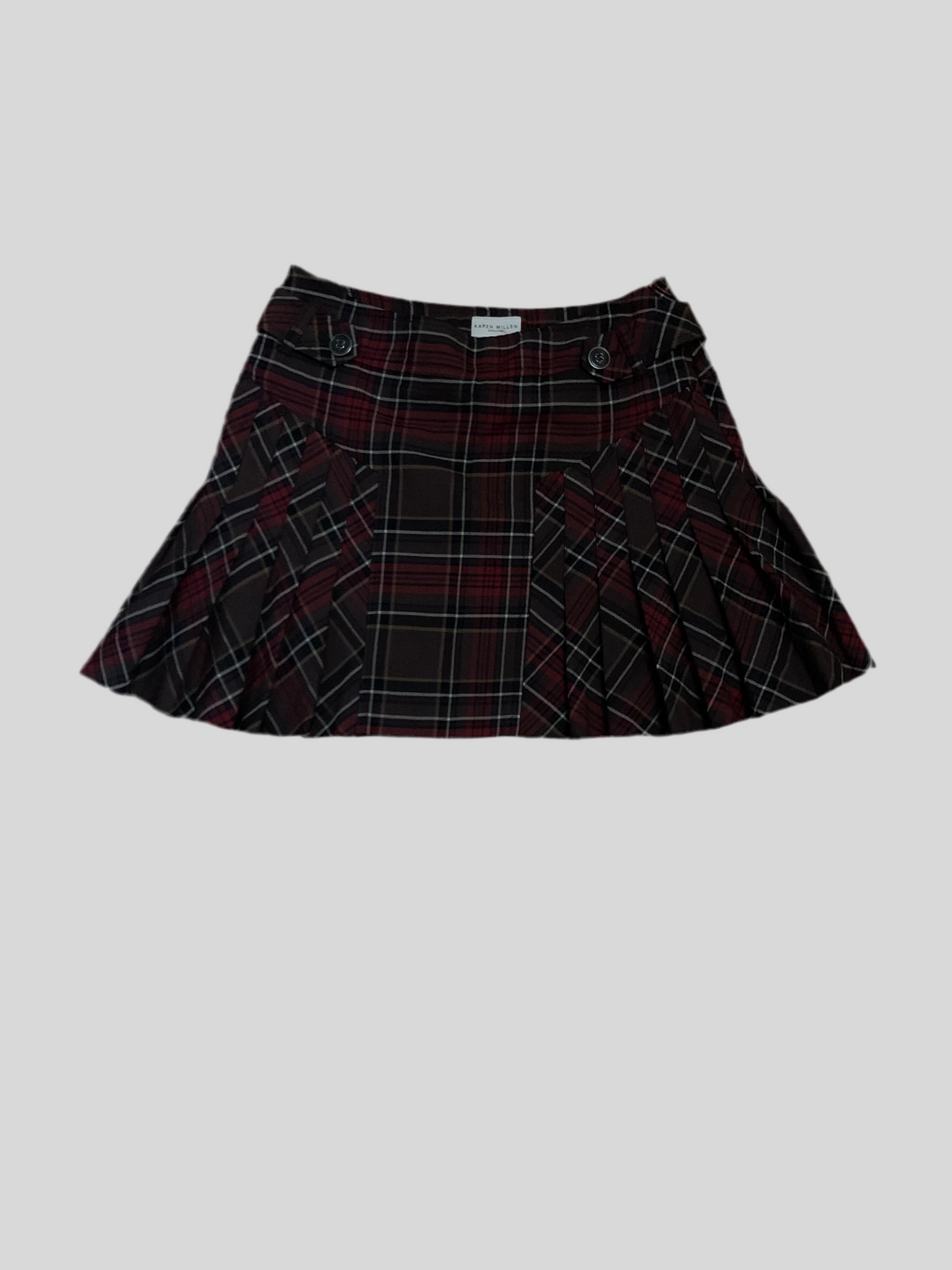 Karen Millen Plaid Skirt