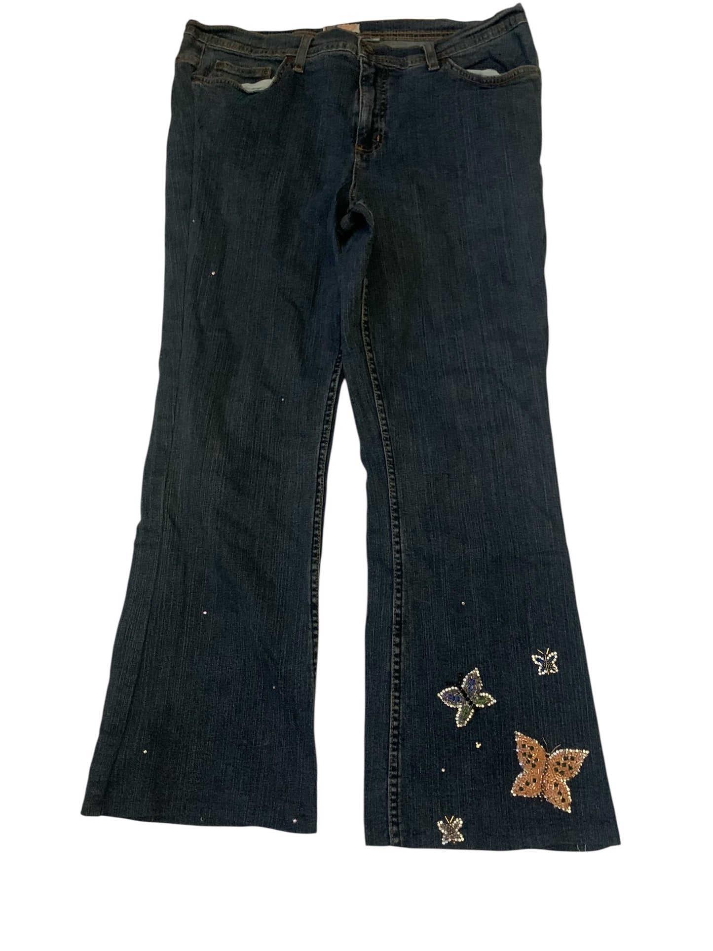 Faded Glory Butterfly Jeans