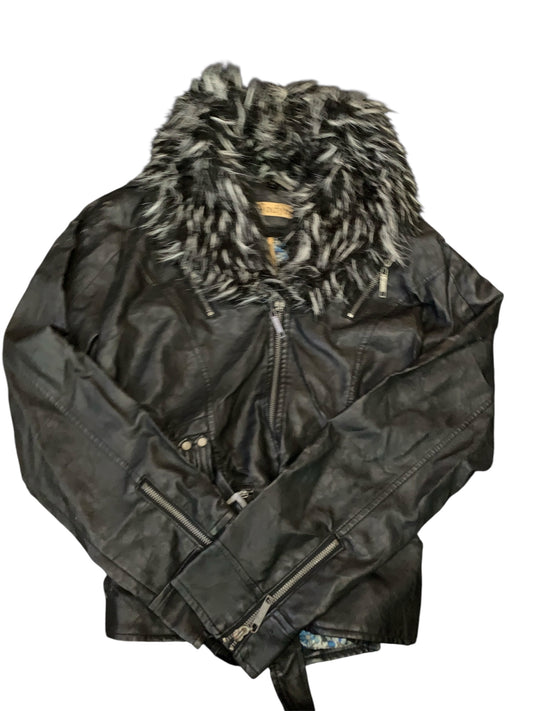 Vodyn Leather Fur Lined Jacket