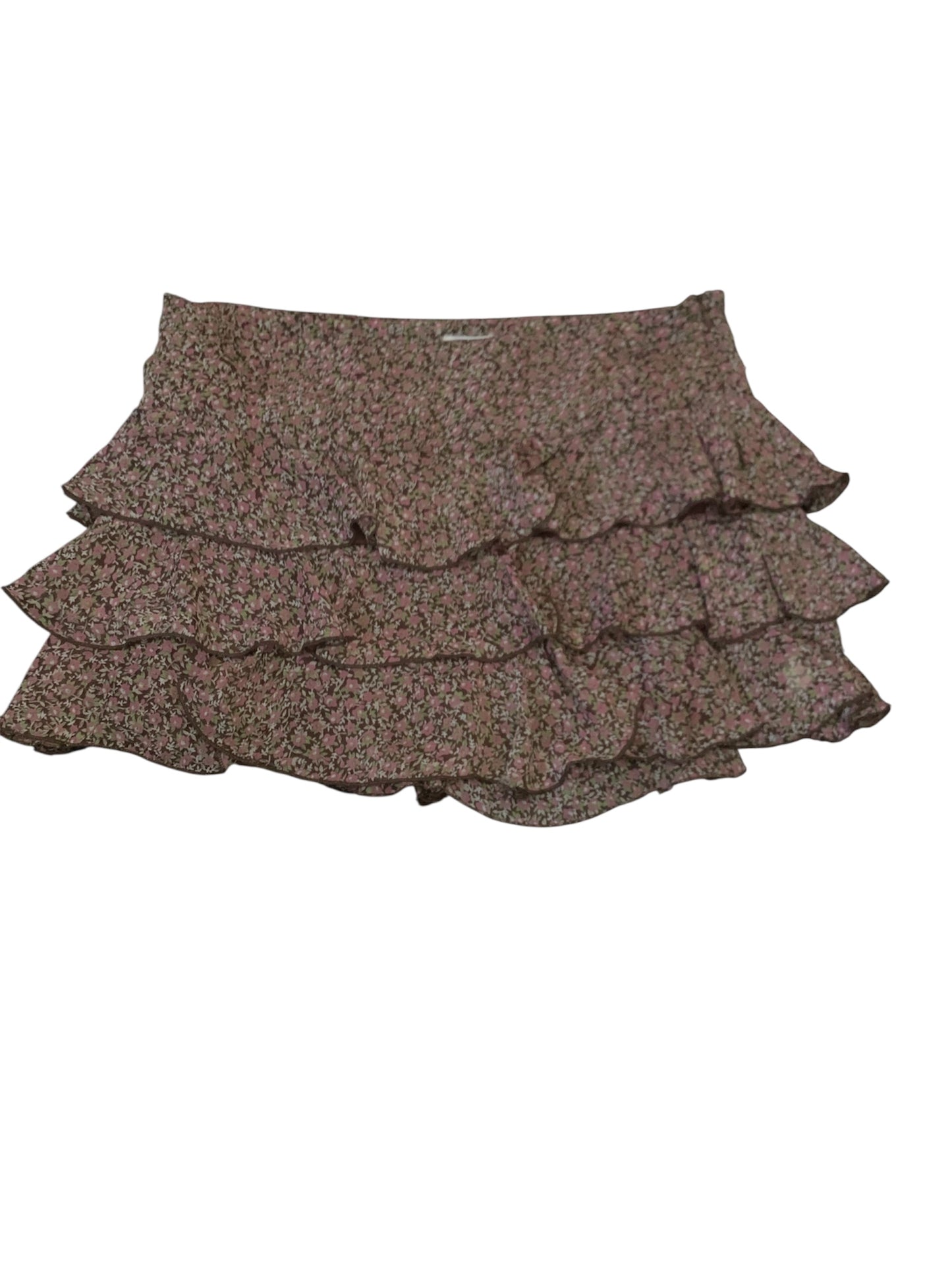 Flower Mini Skirt