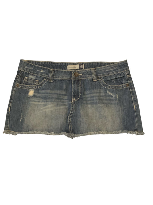 Anchor Blue Mini Skirt