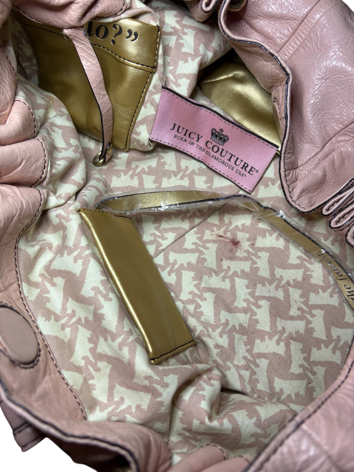 Pink Chunky Juicy Couture Bag