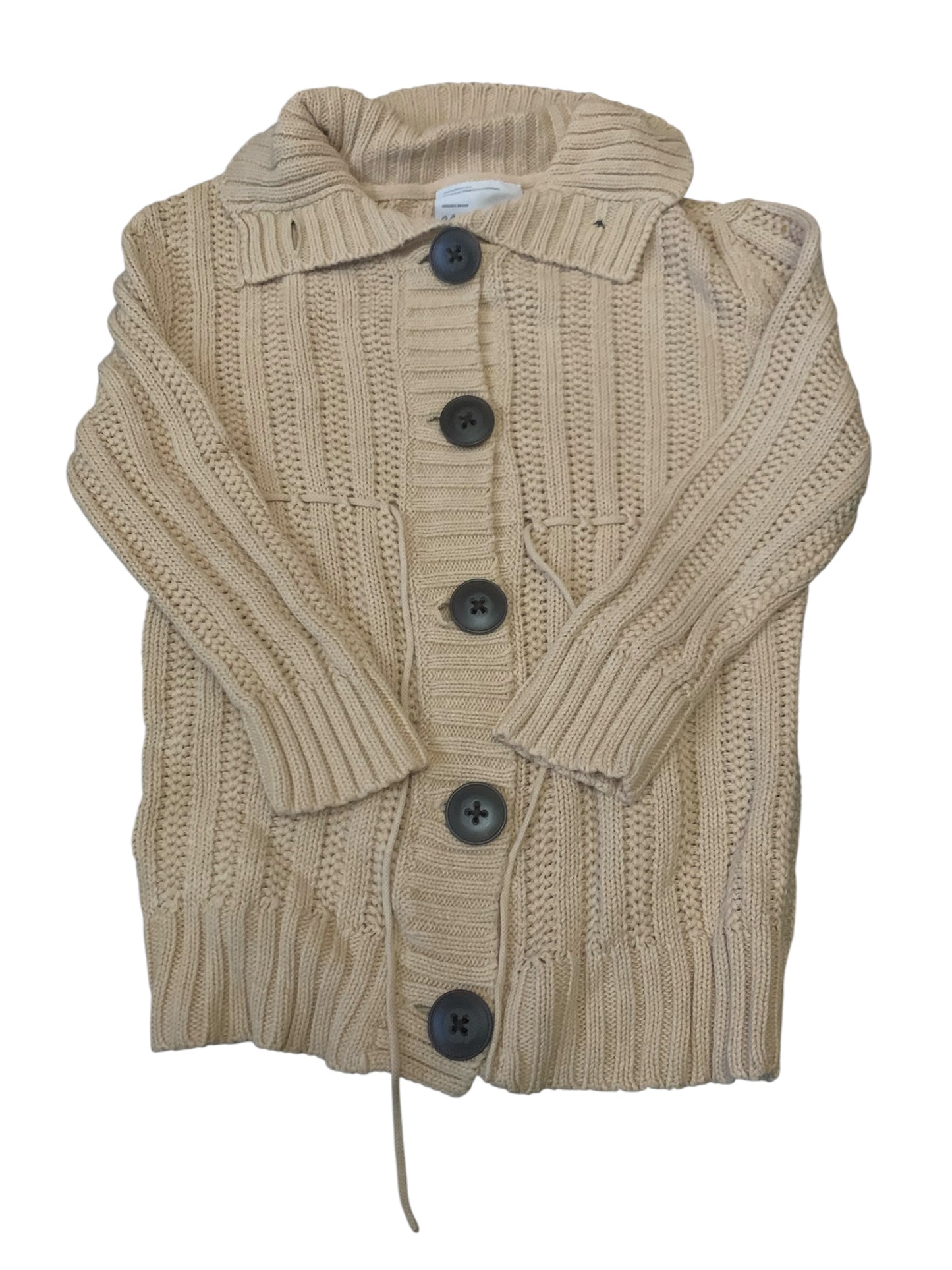 Aero Creme Button Down Sweater