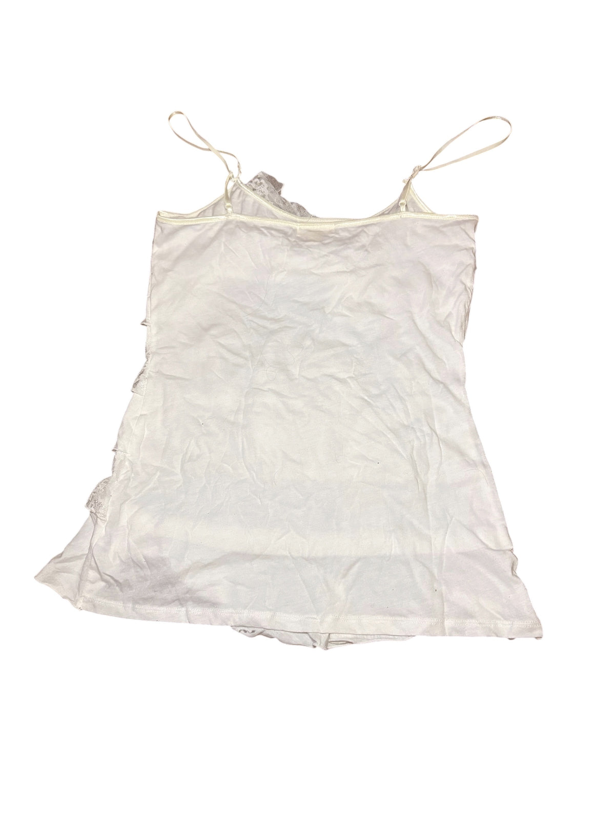 Zenana Lace Ruffle Tank
