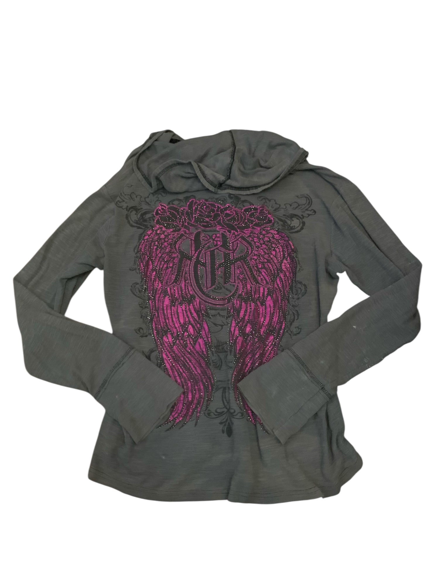 Grey Hoodie Long Sleeve