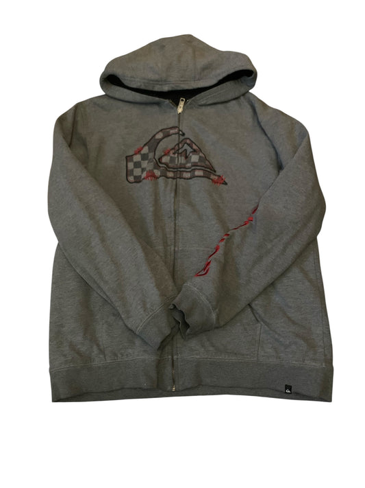 Quicksilver Zip Up Fur Lined Hood