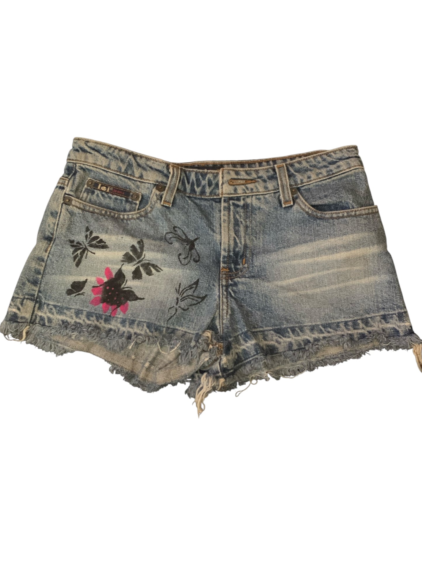 Lei Hand painted Butterfly Shorts