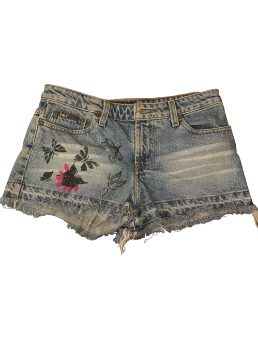 Lei Hand painted Butterfly Shorts