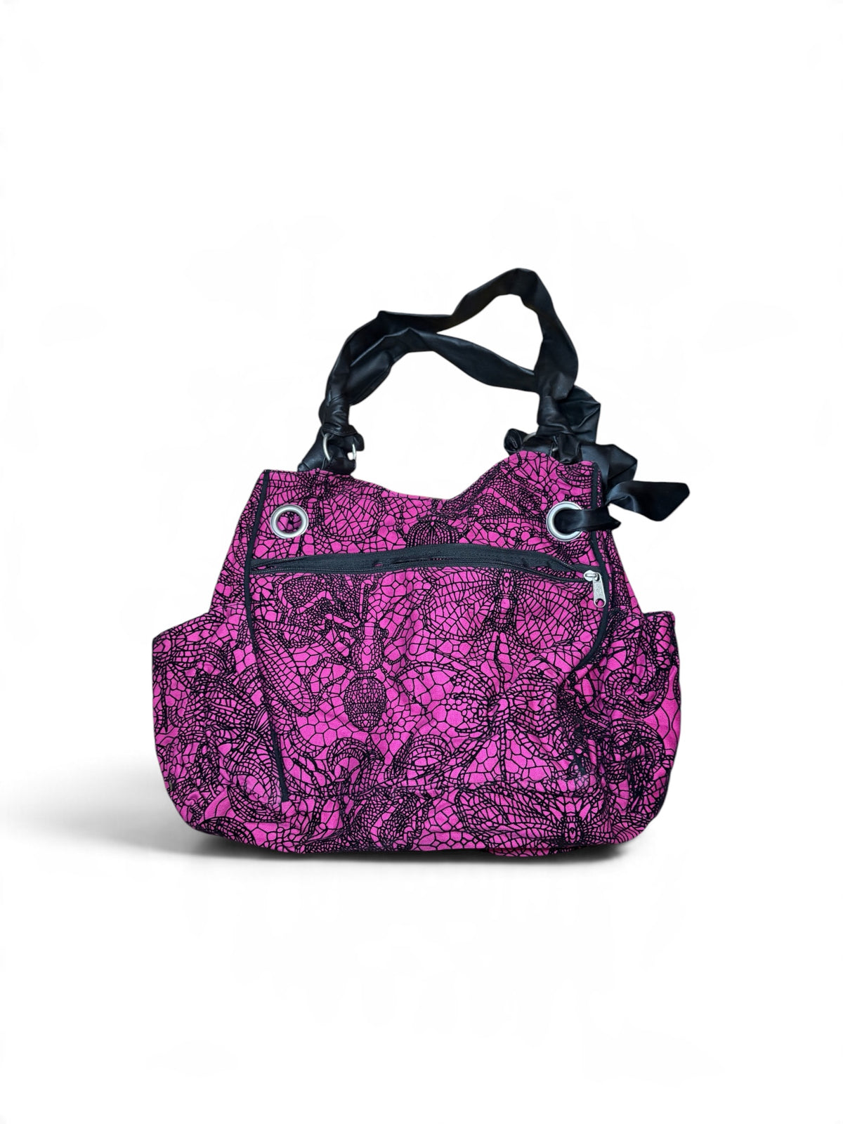 Fox Pink Lace Bag
