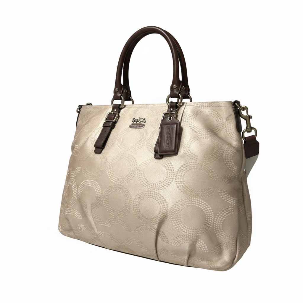 Coach light tan Bag