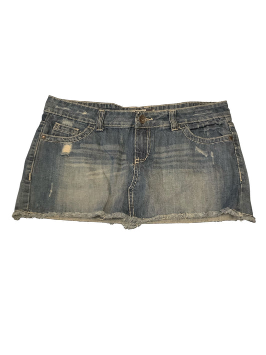 Anchor Blue Mini Skirt