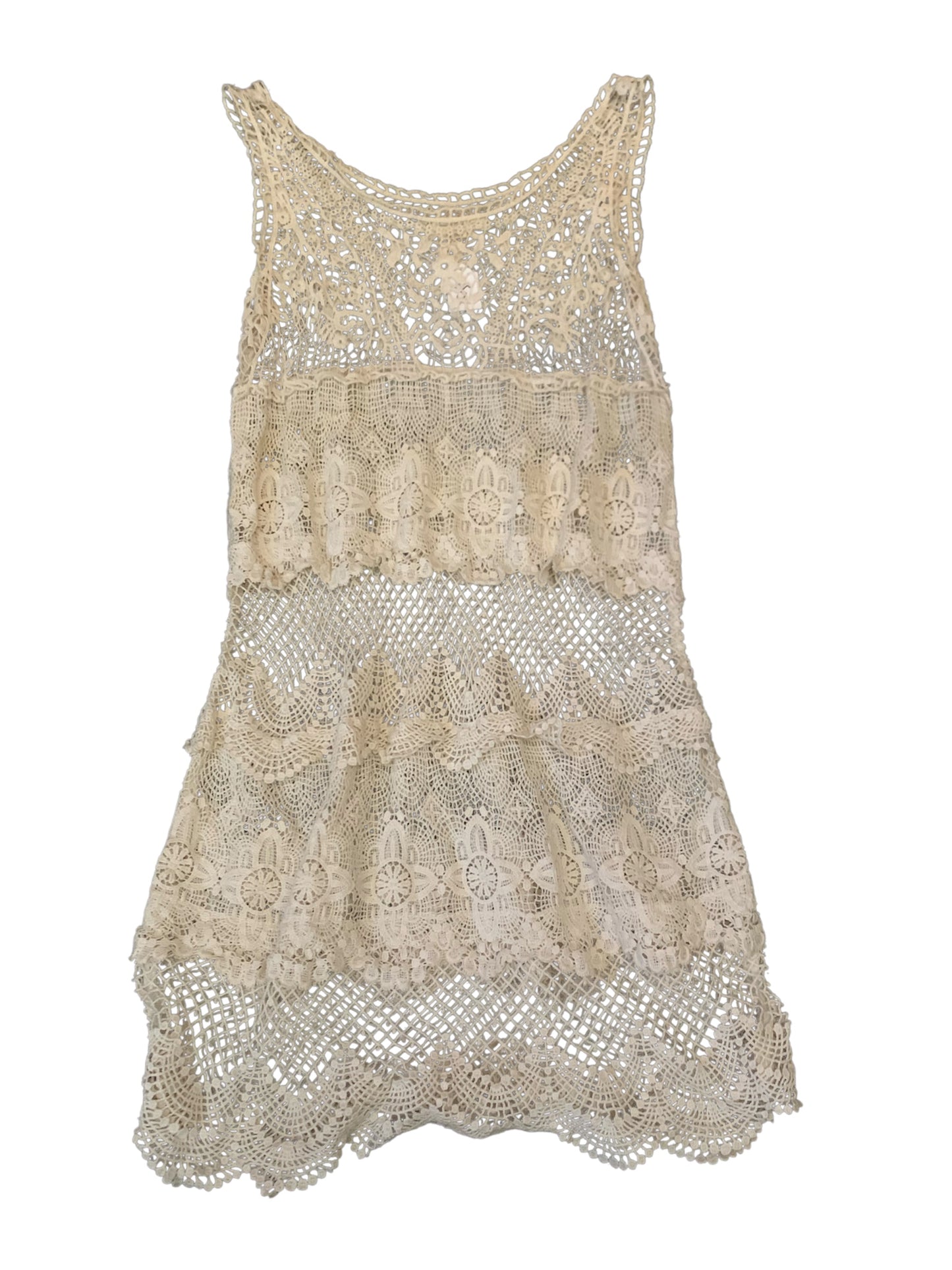 American Eagle Lace Ruffle Dress