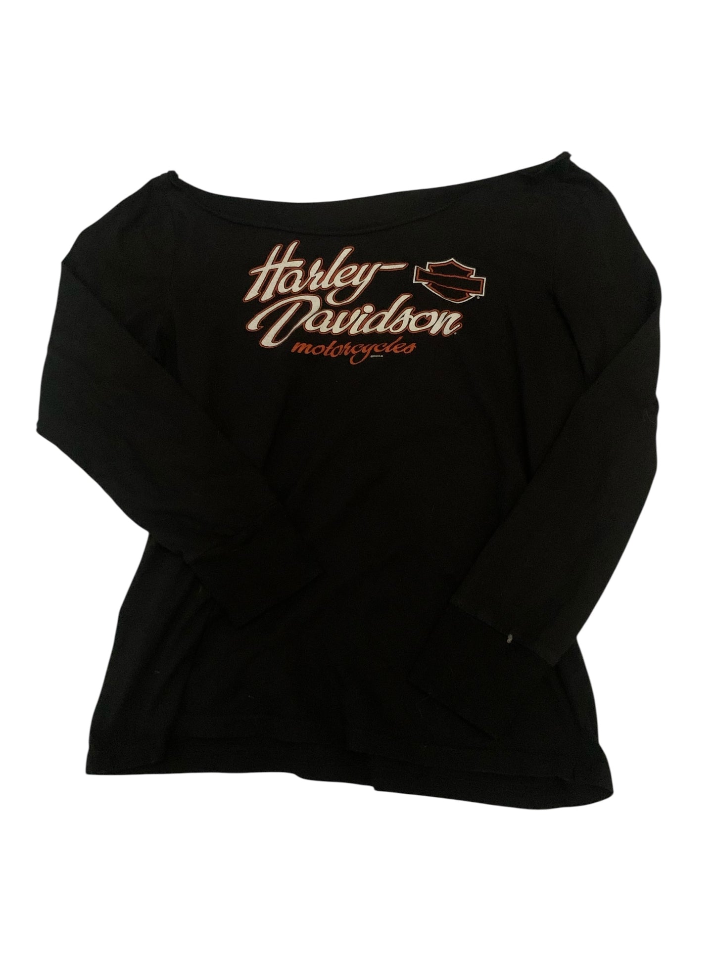 Harley Davidson Off the Shoulder Long Sleeve