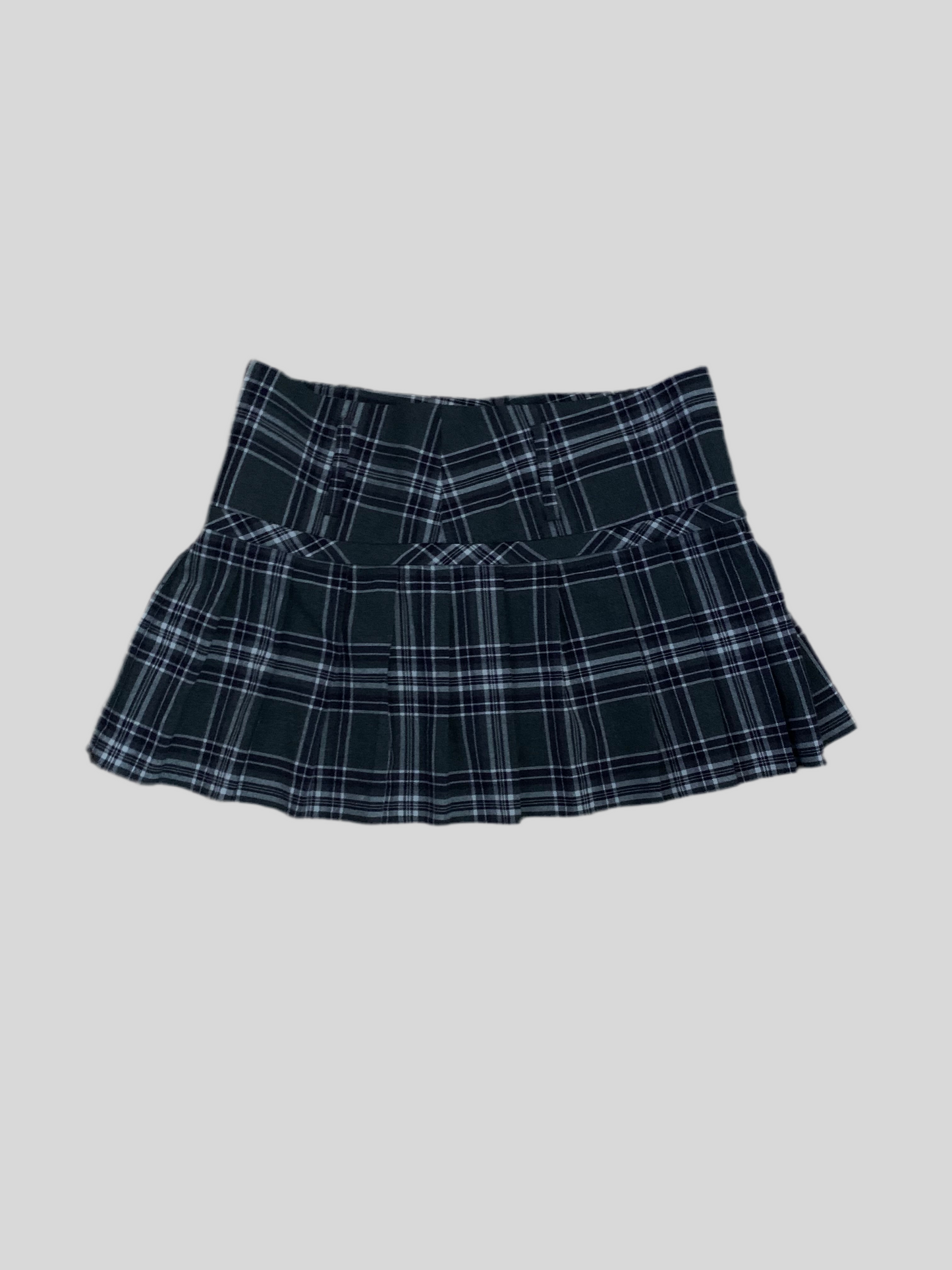 Tracy Evans Plaid Mini Skirt