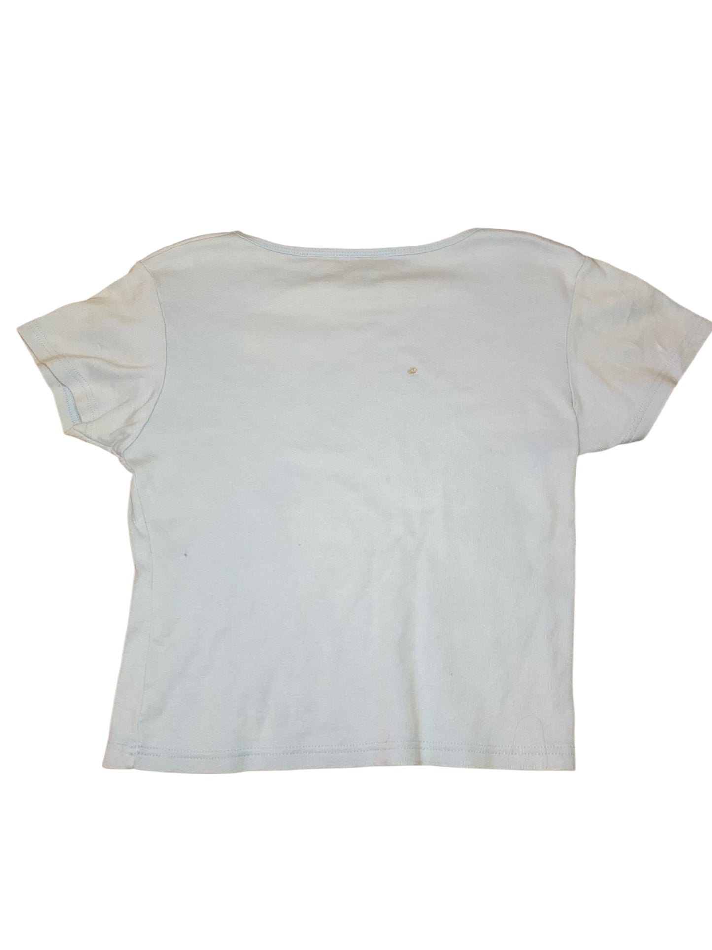 Anchor Blue Blue Hand Drawn Butterfly Baby Tee