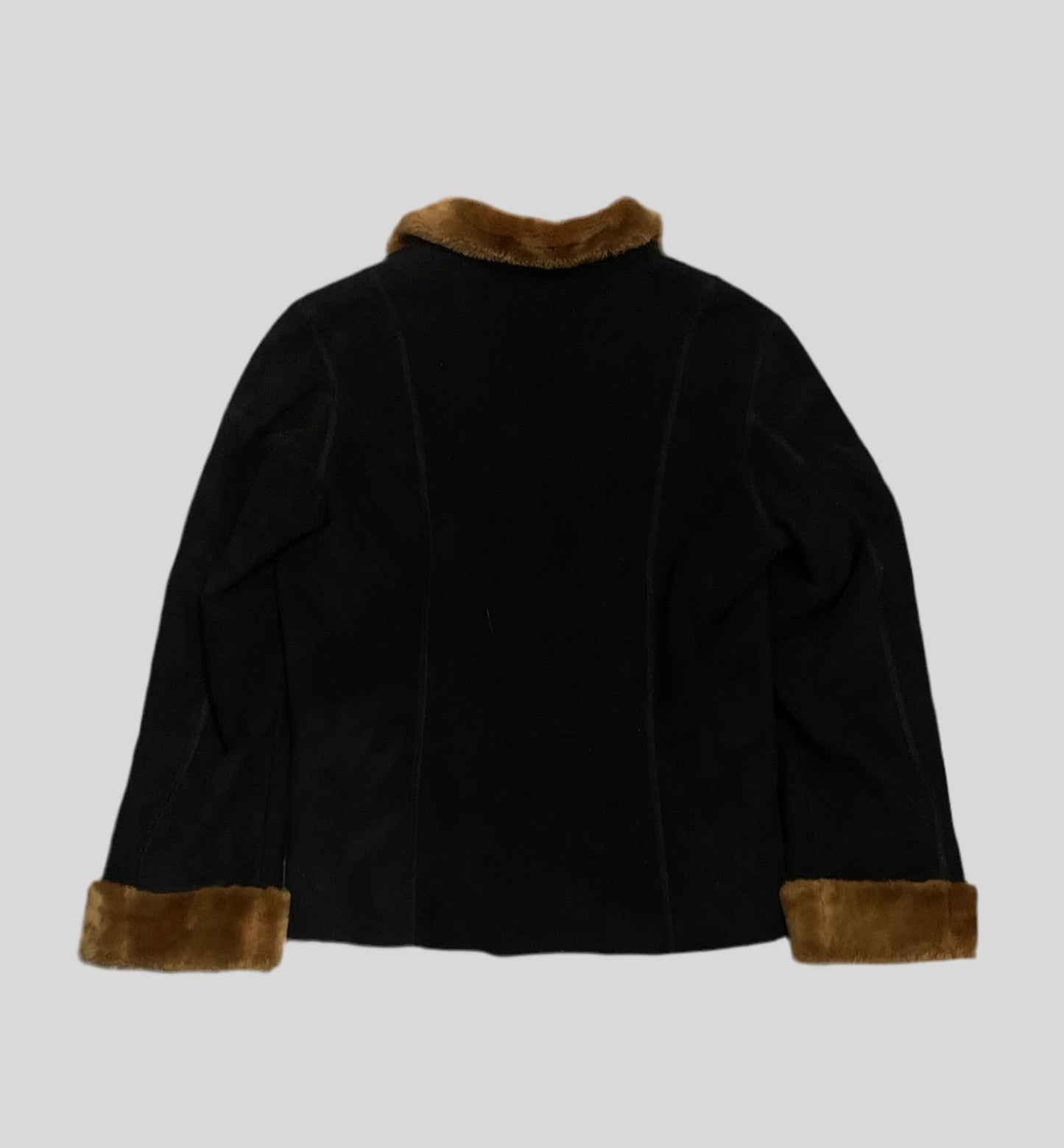 Vintage Fur Sleeve Jacket