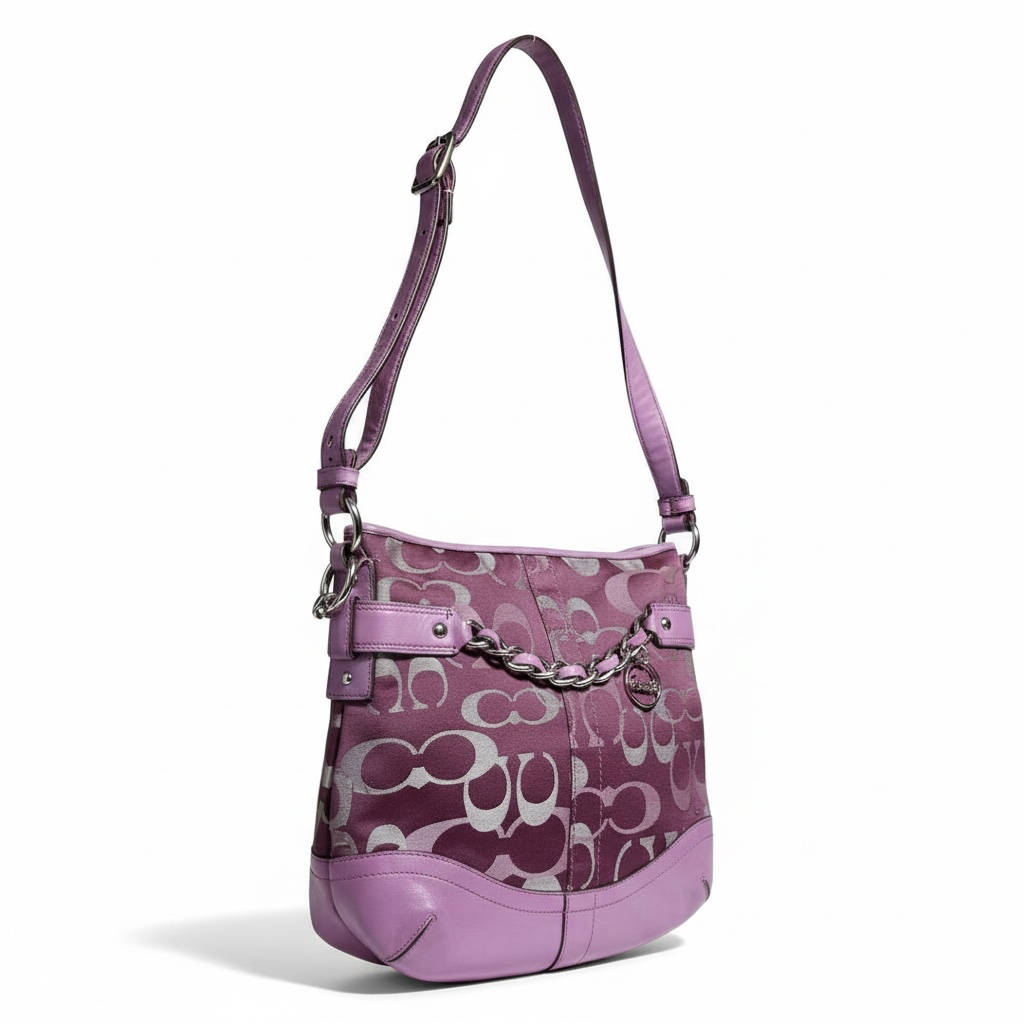 Purple Coach Crossbody