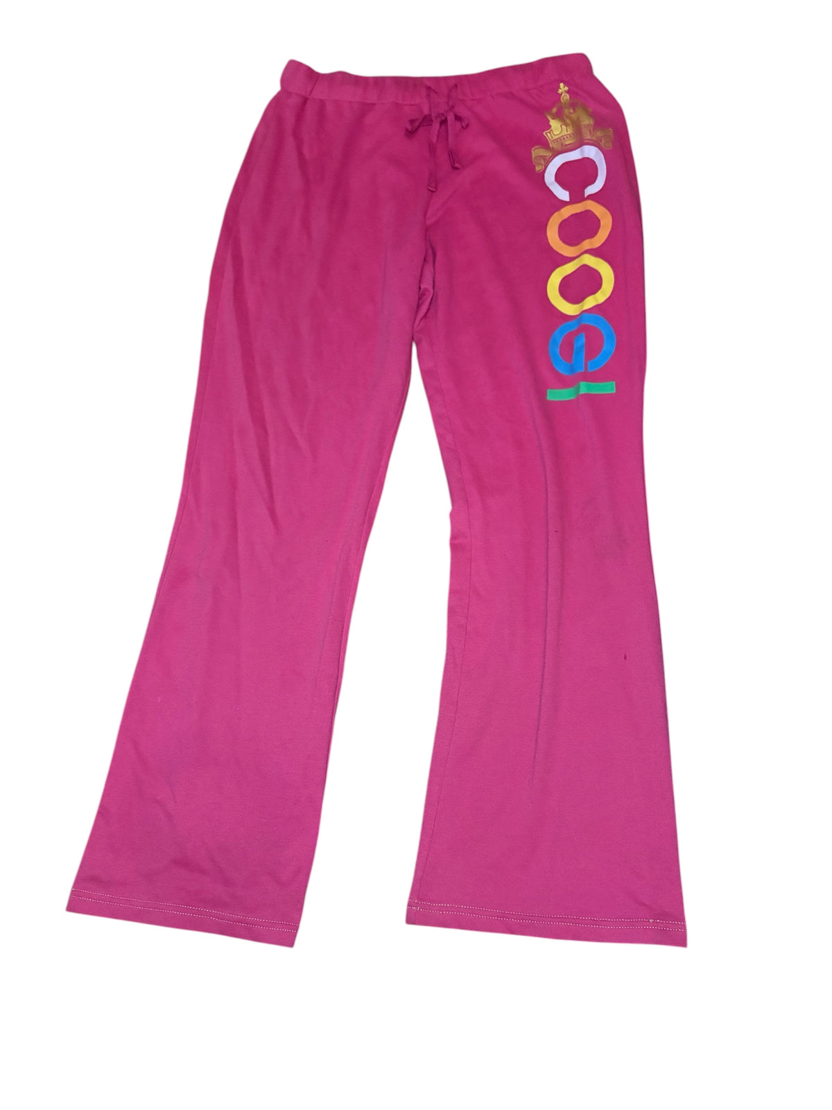 Pink Coogi Flared Sweats