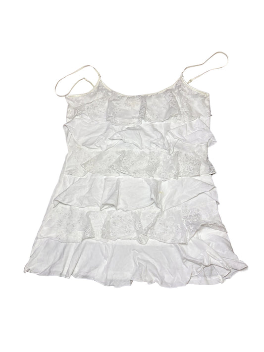 Zenana Lace Ruffle Tank