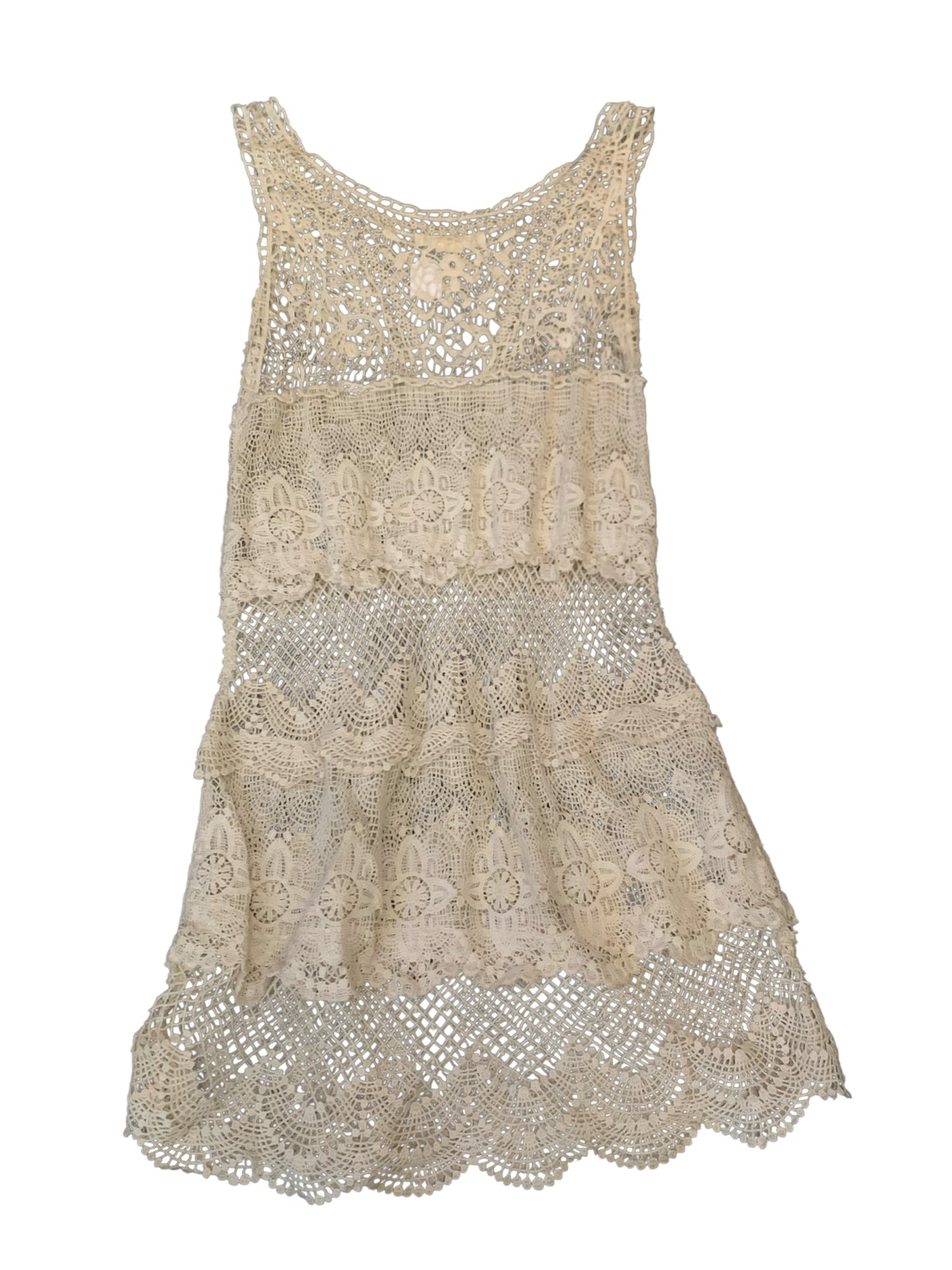 American Eagle Lace Ruffle Dress