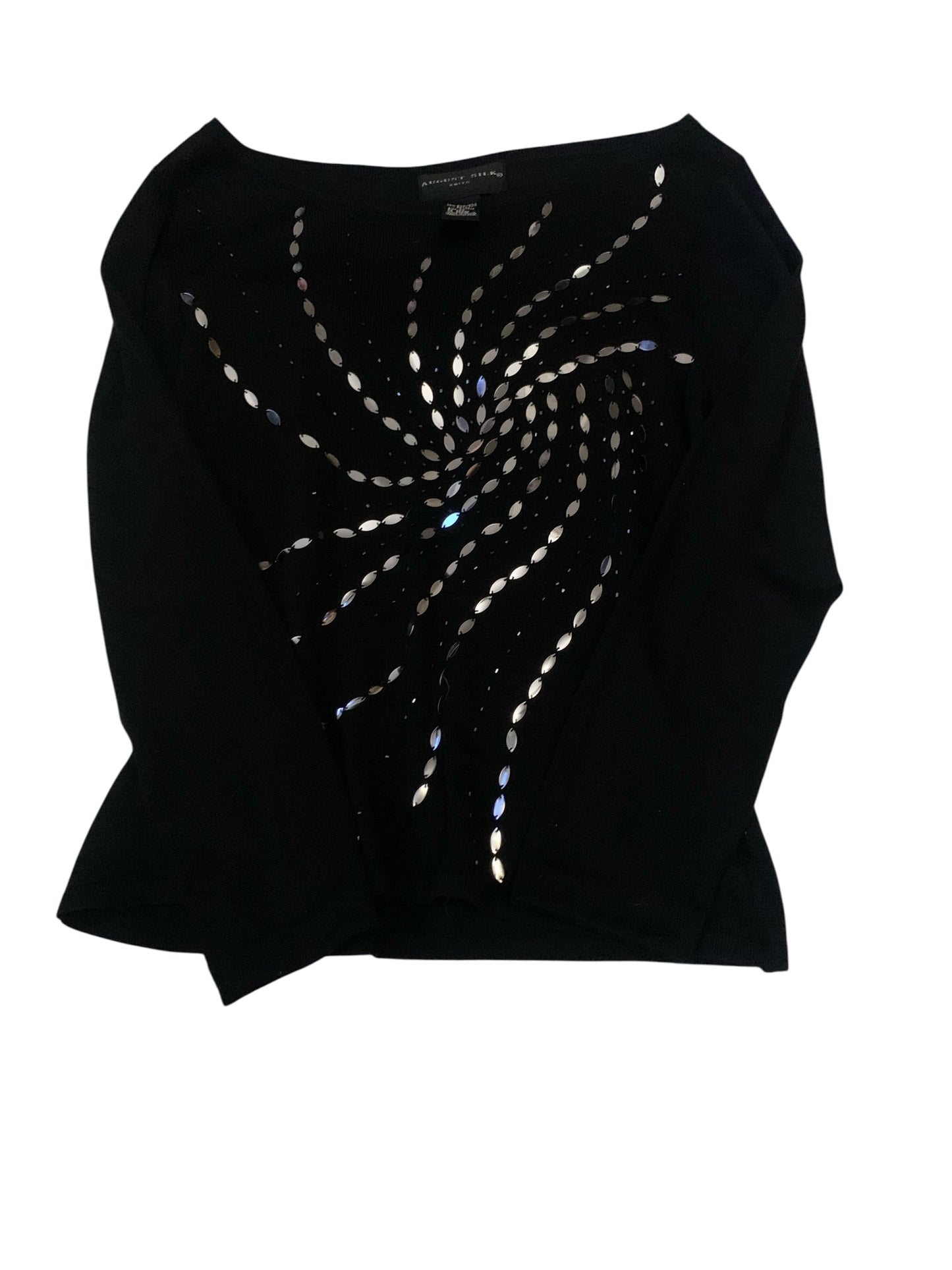 August Silk Sequin Long Sleeve