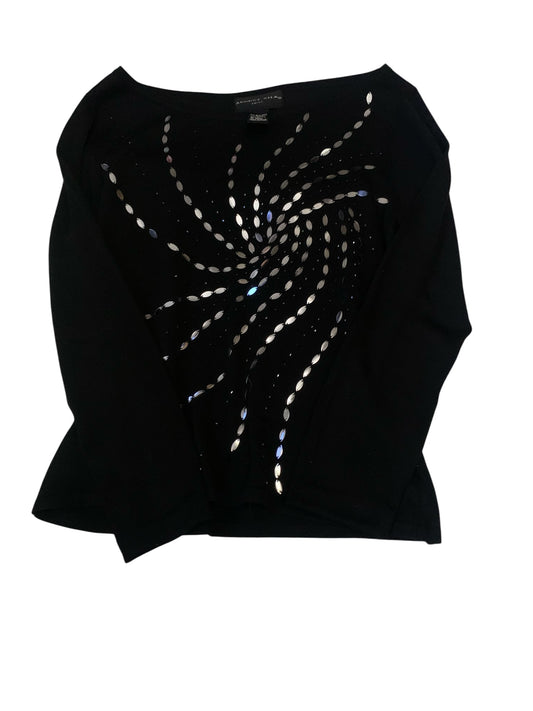 August Silk Sequin Long Sleeve