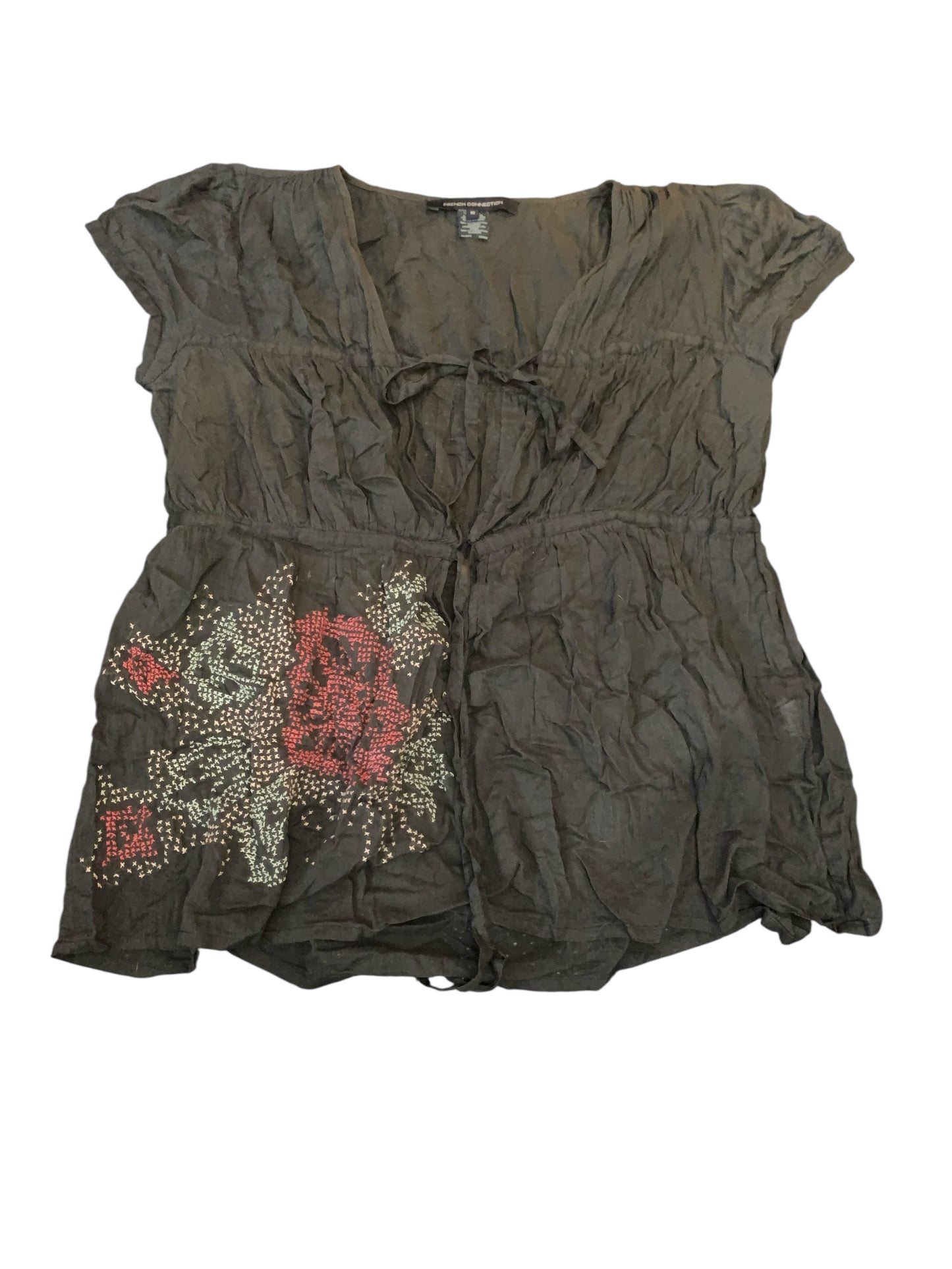 French Connection Tie Top