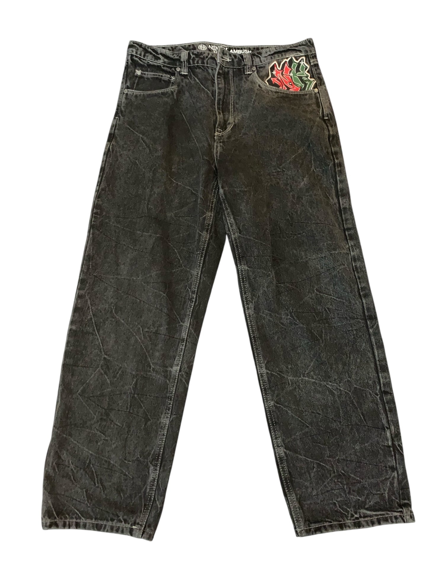 Ninth Hall Embroidered Jeans